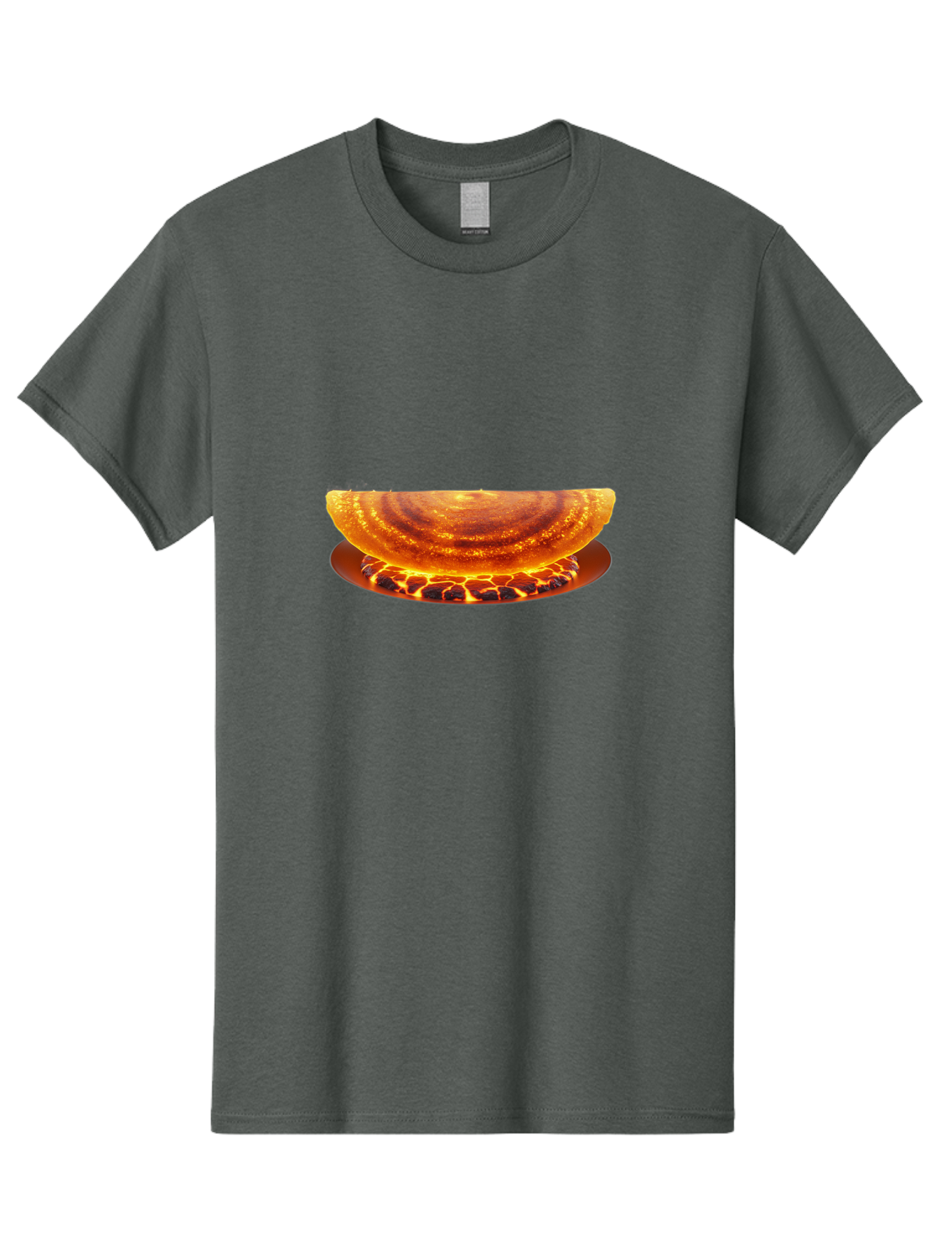 Molten-Lava-Bowl Men'S Graphic Tee, 100% Cotton, Comfortable Casual Summer Wear, Machine Washable, Lava Bowl, Fiery Design, Volcanic Effect, Molten Texture, Burning Flames, Fiery Art, Glowing Embers, Intense Heat, Dramatic Display Bab016 17