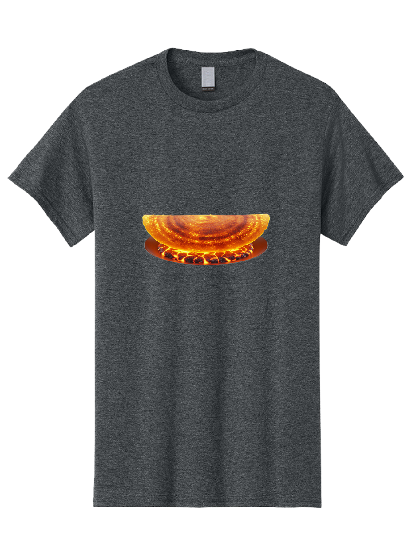 Molten-Lava-Bowl Men'S Graphic Tee, 100% Cotton, Comfortable Casual Summer Wear, Machine Washable, Lava Bowl, Fiery Design, Volcanic Effect, Molten Texture, Burning Flames, Fiery Art, Glowing Embers, Intense Heat, Dramatic Display Bab016 29