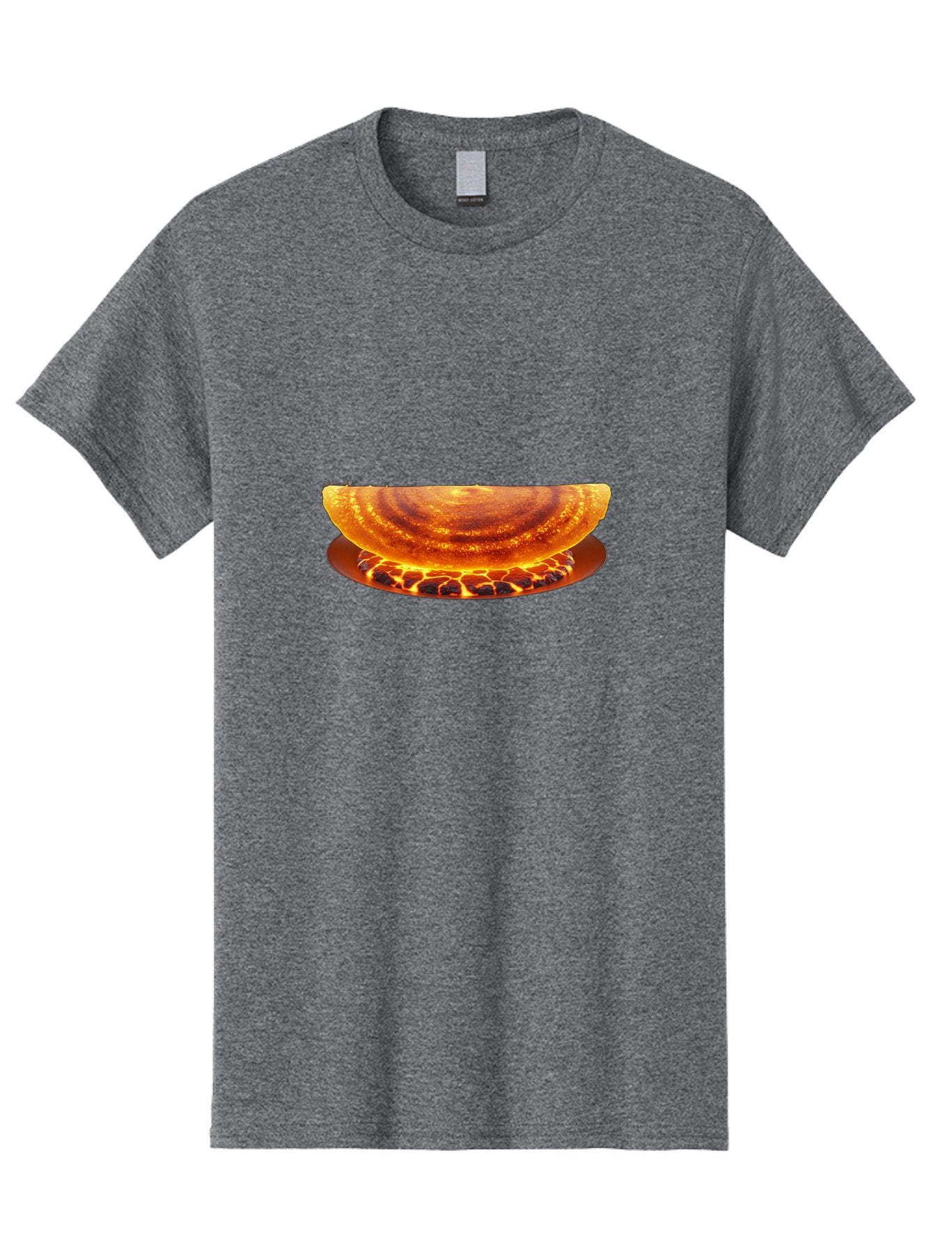 Molten-Lava-Bowl Men'S Graphic Tee, 100% Cotton, Comfortable Casual Summer Wear, Machine Washable, Lava Bowl, Fiery Design, Volcanic Effect, Molten Texture, Burning Flames, Fiery Art, Glowing Embers, Intense Heat, Dramatic Display Bab016 9