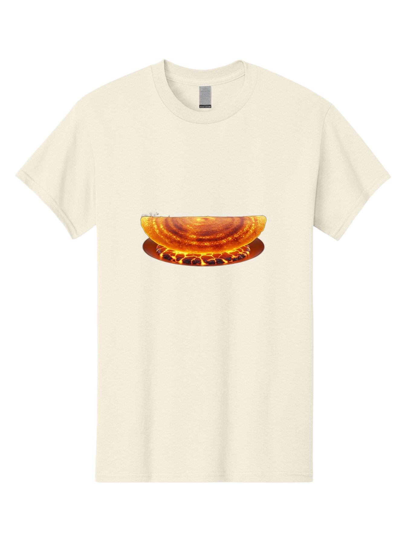 Molten-Lava-Bowl Men'S Graphic Tee, 100% Cotton, Comfortable Casual Summer Wear, Machine Washable, Lava Bowl, Fiery Design, Volcanic Effect, Molten Texture, Burning Flames, Fiery Art, Glowing Embers, Intense Heat, Dramatic Display Bab016 12
