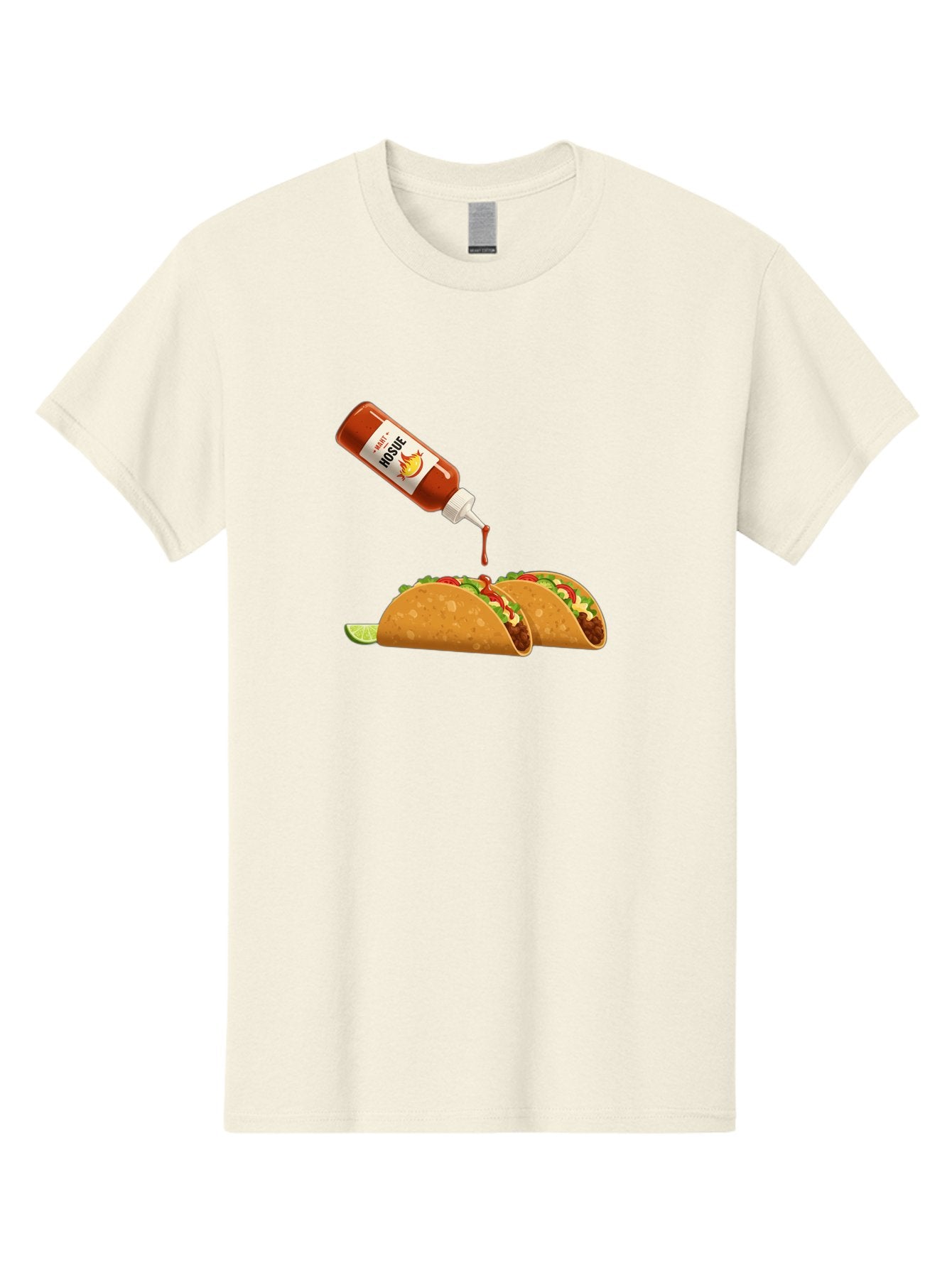 Mosque-Hot-Sauce-Tacos Men'S Graphic Tee, 100% Cotton, Comfortable Casual Summer Wear, Machine Washable, Mexican Cuisine, Tacos With Hot Sauce, Spicy Food, Salsa, Condiments, Mexican Flavors, Taco Toppings, Hot Peppers Bab024 12