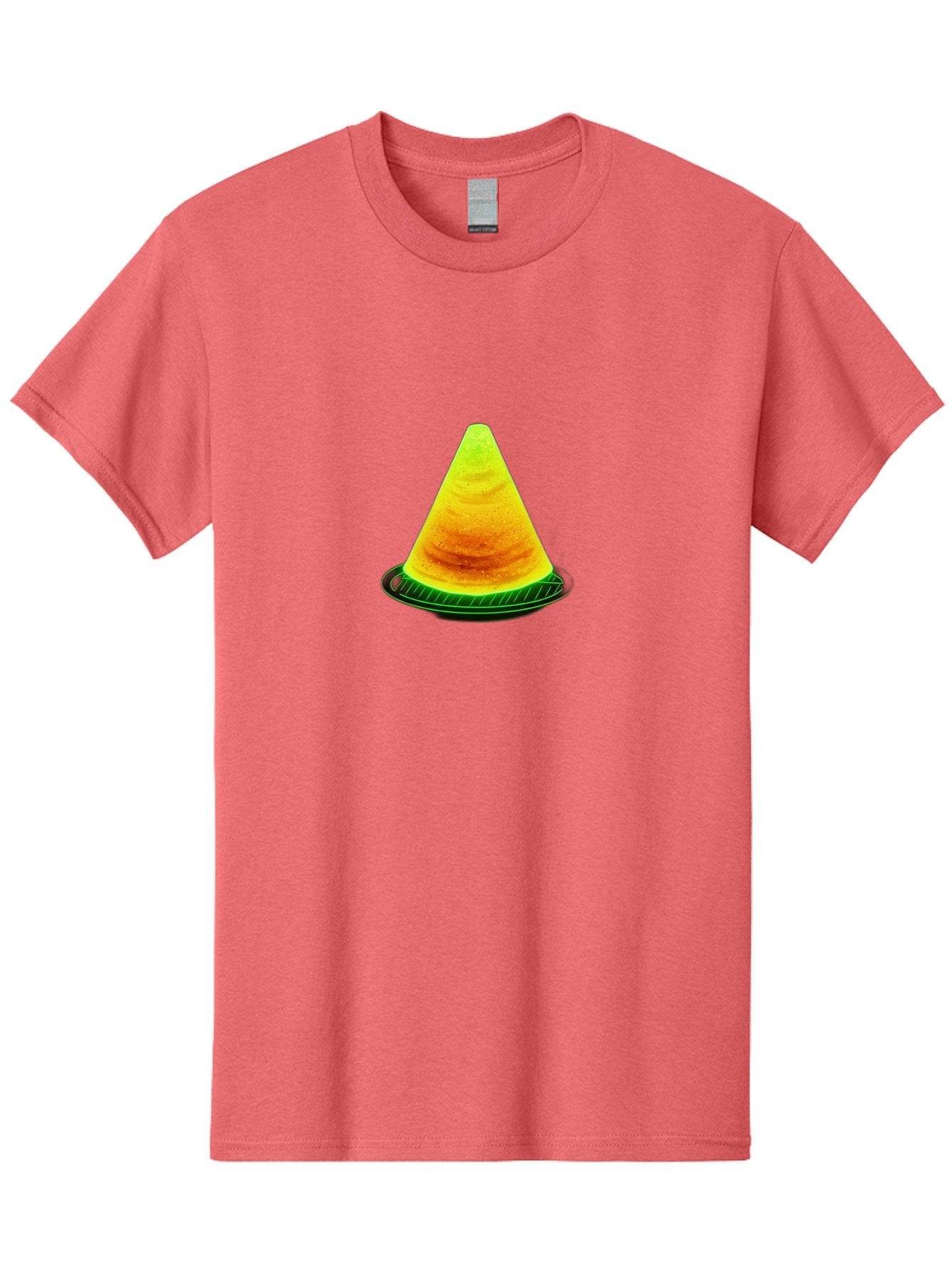 Neon-Dosa Men'S Graphic Tee, 100% Cotton, Comfortable Casual Summer Wear, Machine Washable, Stack Of Pancakes, Cheesecake, Yellow Dessert, Food Art, Culinary Creativity, Sweet Treat, Layered Dessert, Digital Illustration, Artistic Food, Bab028 14
