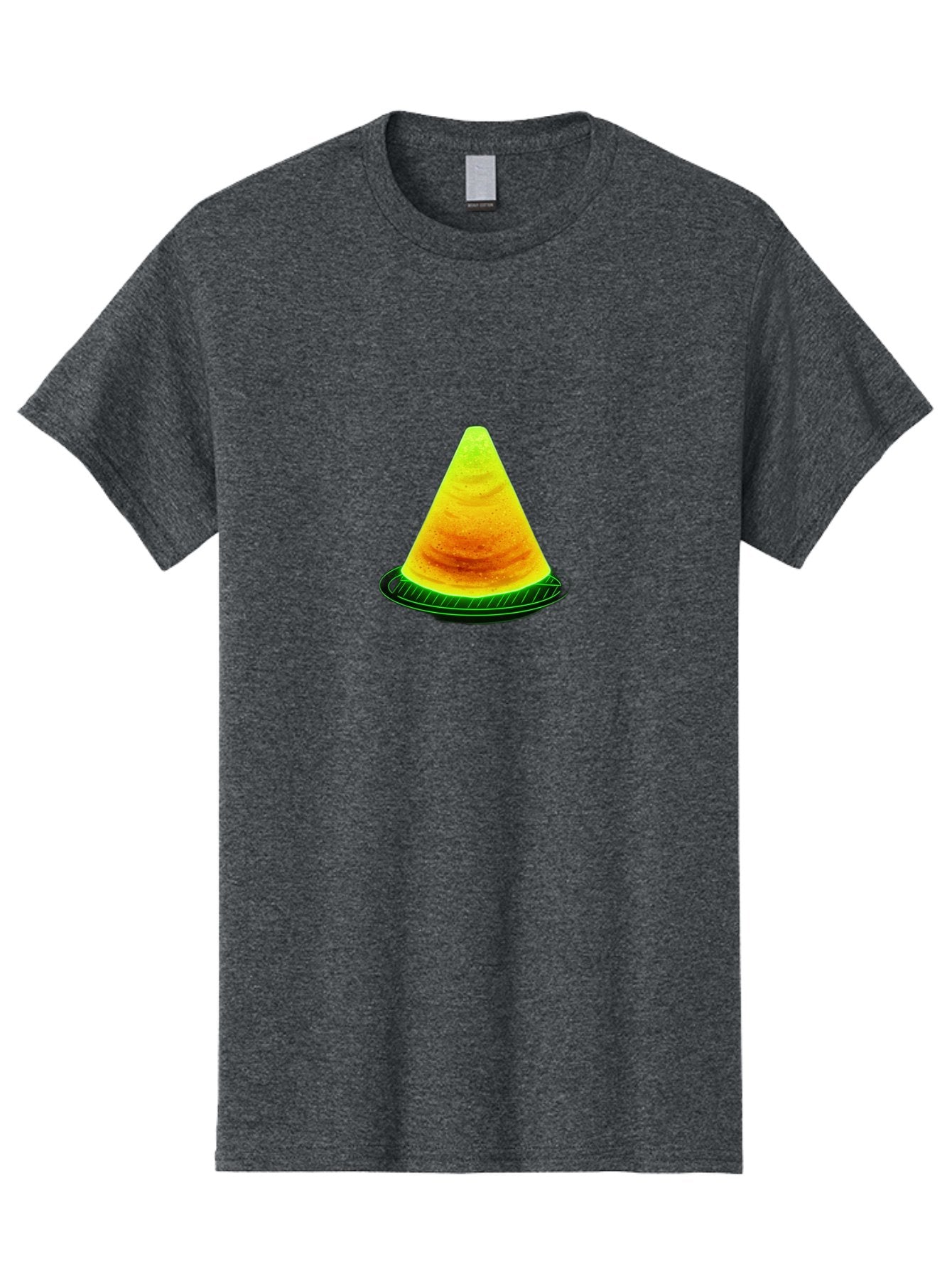 Neon-Dosa Men'S Graphic Tee, 100% Cotton, Comfortable Casual Summer Wear, Machine Washable, Stack Of Pancakes, Cheesecake, Yellow Dessert, Food Art, Culinary Creativity, Sweet Treat, Layered Dessert, Digital Illustration, Artistic Food, Bab028 7