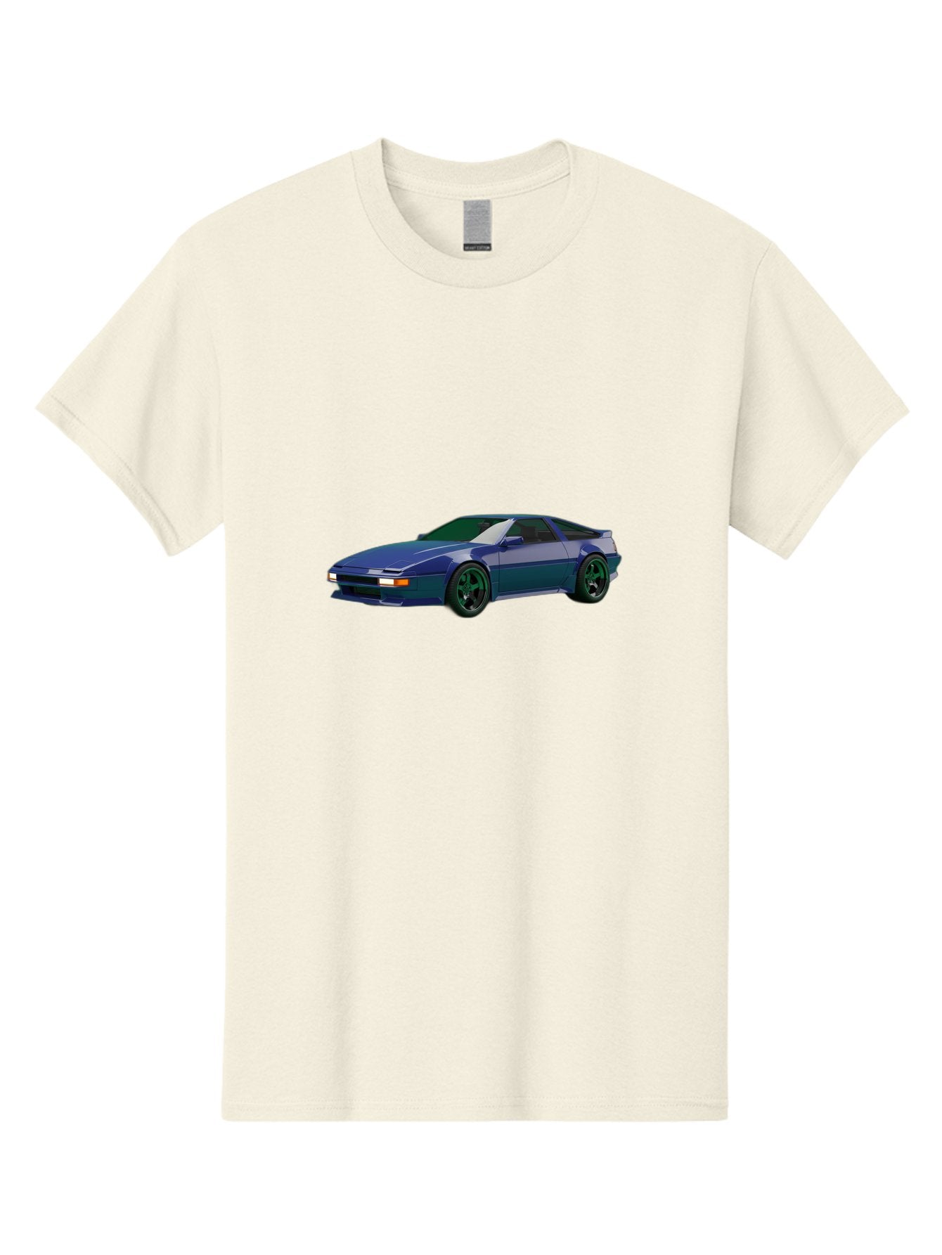 Nissan-240Sx-Coupe Men'S Graphic Tee, 100% Cotton, Comfortable Casual Summer Wear, Machine Washable, Blue Sports Car, Nissan 240Sx, Sleek Design, Sports Coupe, High-Performance Vehicle, Automotive Art, Digital Illustration, Futuristic Styling, Bab034 13