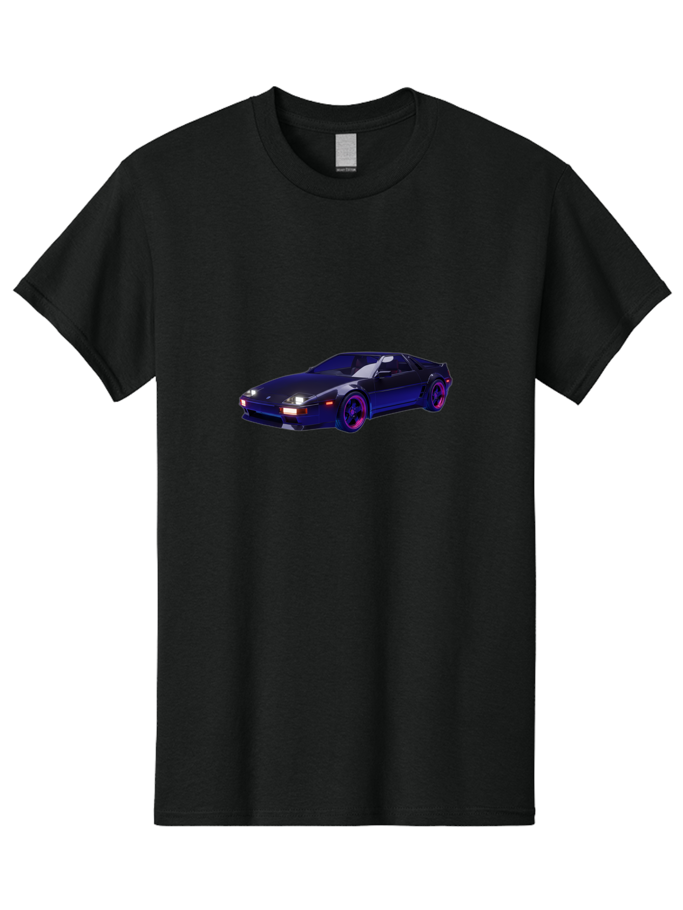 Nissan-240Sx Men'S Graphic Tee, 100% Cotton, Comfortable Casual Summer Wear, Machine Washable, Nissan 240Sx, Sports Car, Sleek Design, High-Performance Vehicle, Neon Lights, Futuristic Style, Purple Accents, Dynamic Graphics Bab035 19