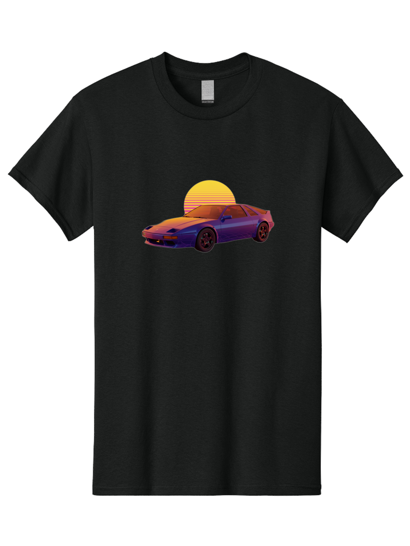 Nissan-300Zx-2 Men'S Graphic Tee, 100% Cotton, Comfortable Casual Summer Wear, Machine Washable, Nissan 300Zx Sports Car, Retro Futuristic Design, Vaporwave Aesthetic, Neon Colors, Synthwave Art, 80S Nostalgia, Retro Gaming, Bab039 19