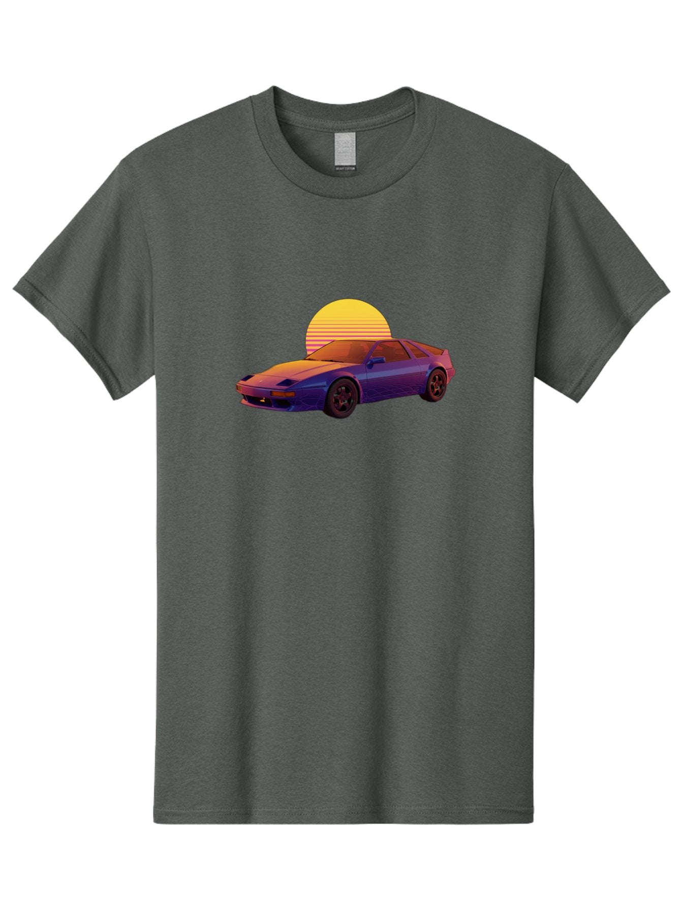 Nissan-300Zx-2 Men'S Graphic Tee, 100% Cotton, Comfortable Casual Summer Wear, Machine Washable, Nissan 300Zx Sports Car, Retro Futuristic Design, Vaporwave Aesthetic, Neon Colors, Synthwave Art, 80S Nostalgia, Retro Gaming, Bab039 14