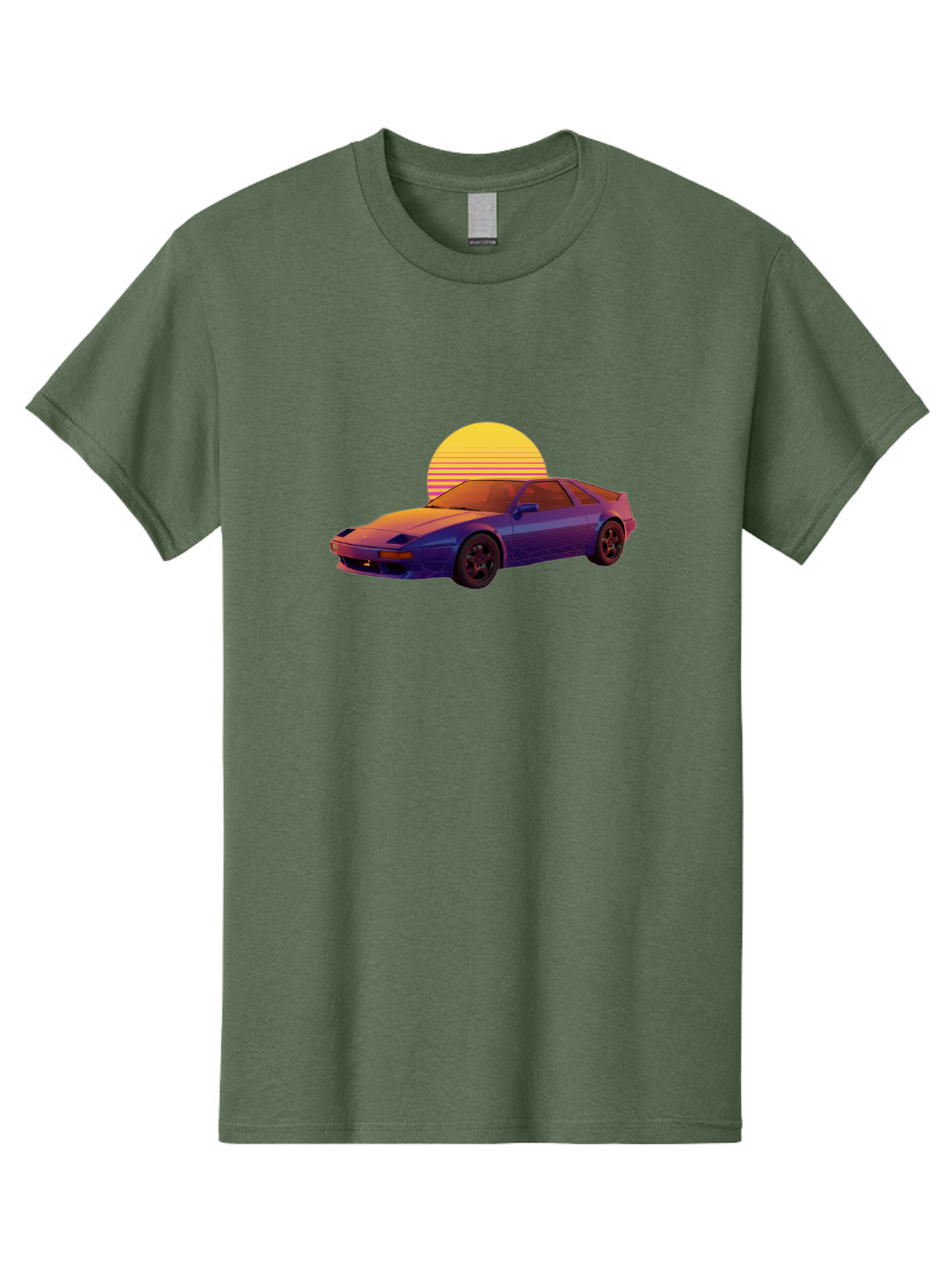 Nissan-300Zx-2 Men'S Graphic Tee, 100% Cotton, Comfortable Casual Summer Wear, Machine Washable, Nissan 300Zx Sports Car, Retro Futuristic Design, Vaporwave Aesthetic, Neon Colors, Synthwave Art, 80S Nostalgia, Retro Gaming, Bab039 29