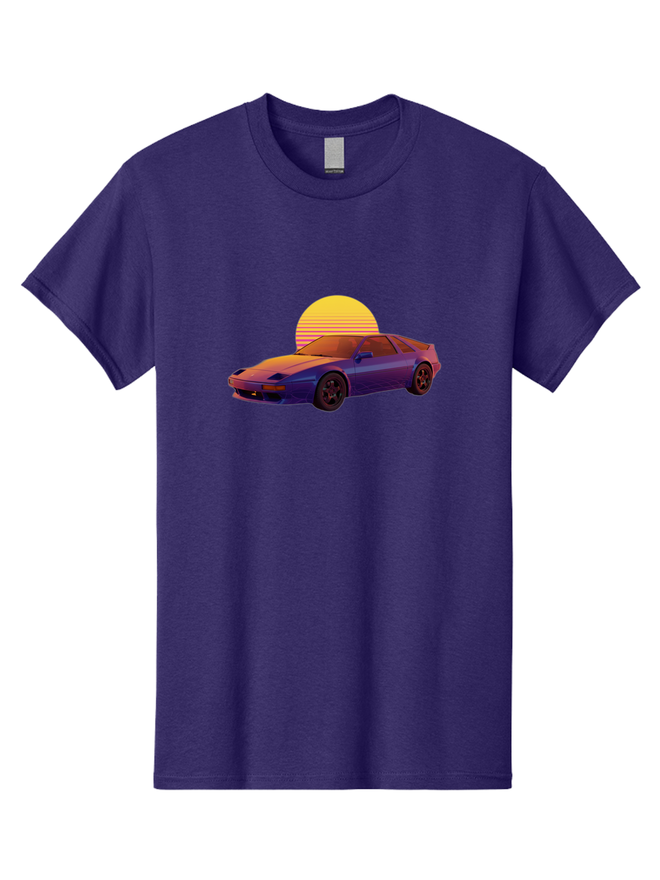 Nissan-300Zx-2 Men'S Graphic Tee, 100% Cotton, Comfortable Casual Summer Wear, Machine Washable, Nissan 300Zx Sports Car, Retro Futuristic Design, Vaporwave Aesthetic, Neon Colors, Synthwave Art, 80S Nostalgia, Retro Gaming, Bab039 15