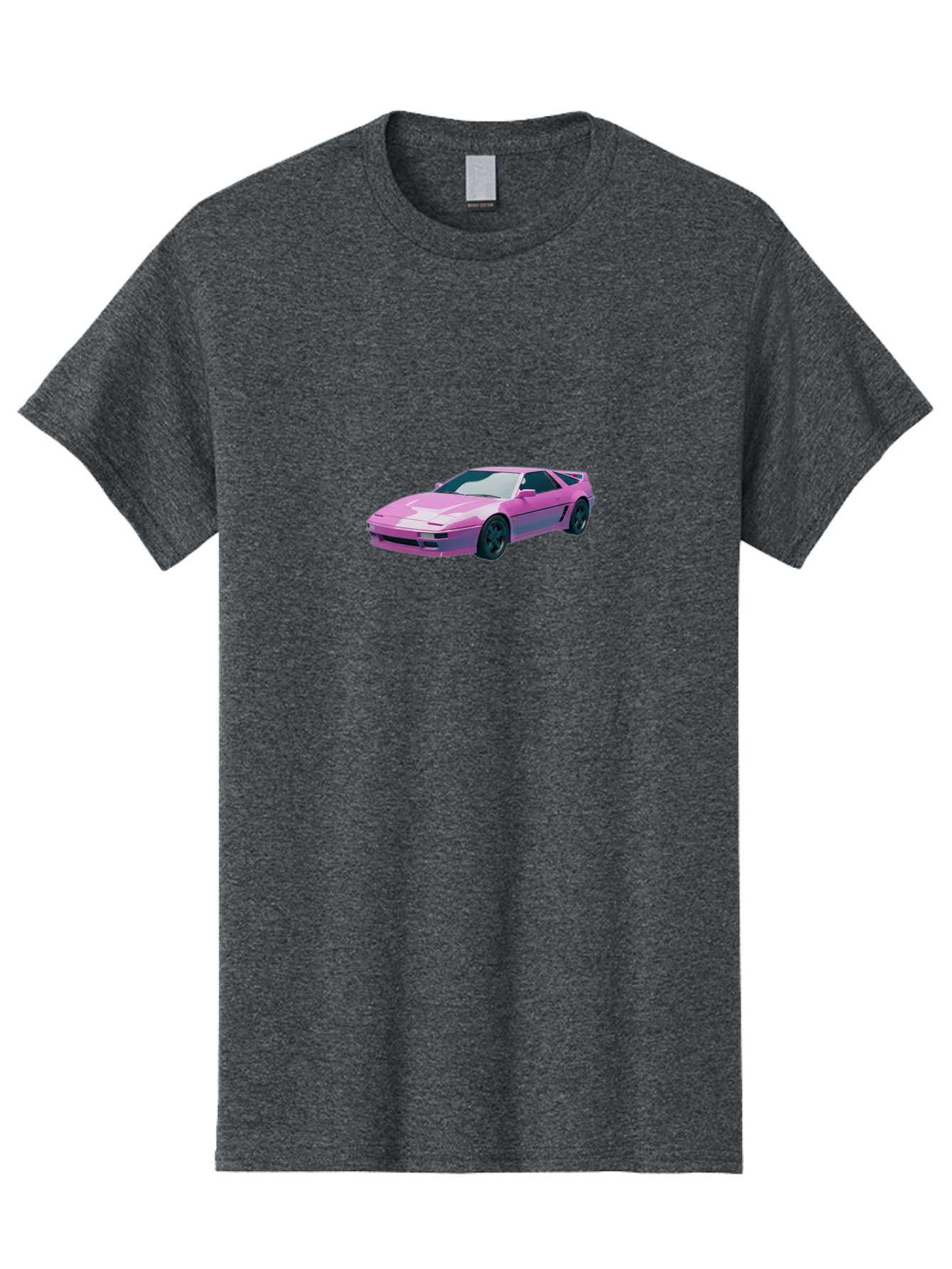 Nissan-300Zx-3 Men'S Graphic Tee, 100% Cotton, Comfortable Casual Summer Wear, Machine Washable, Pink Sports Car, Sleek Design, Futuristic Look, Vibrant Pink Color, Black Wheels, Sports Mode, Luxury Vehicle, High-Performance Car, Stylish Ride Bab040 15