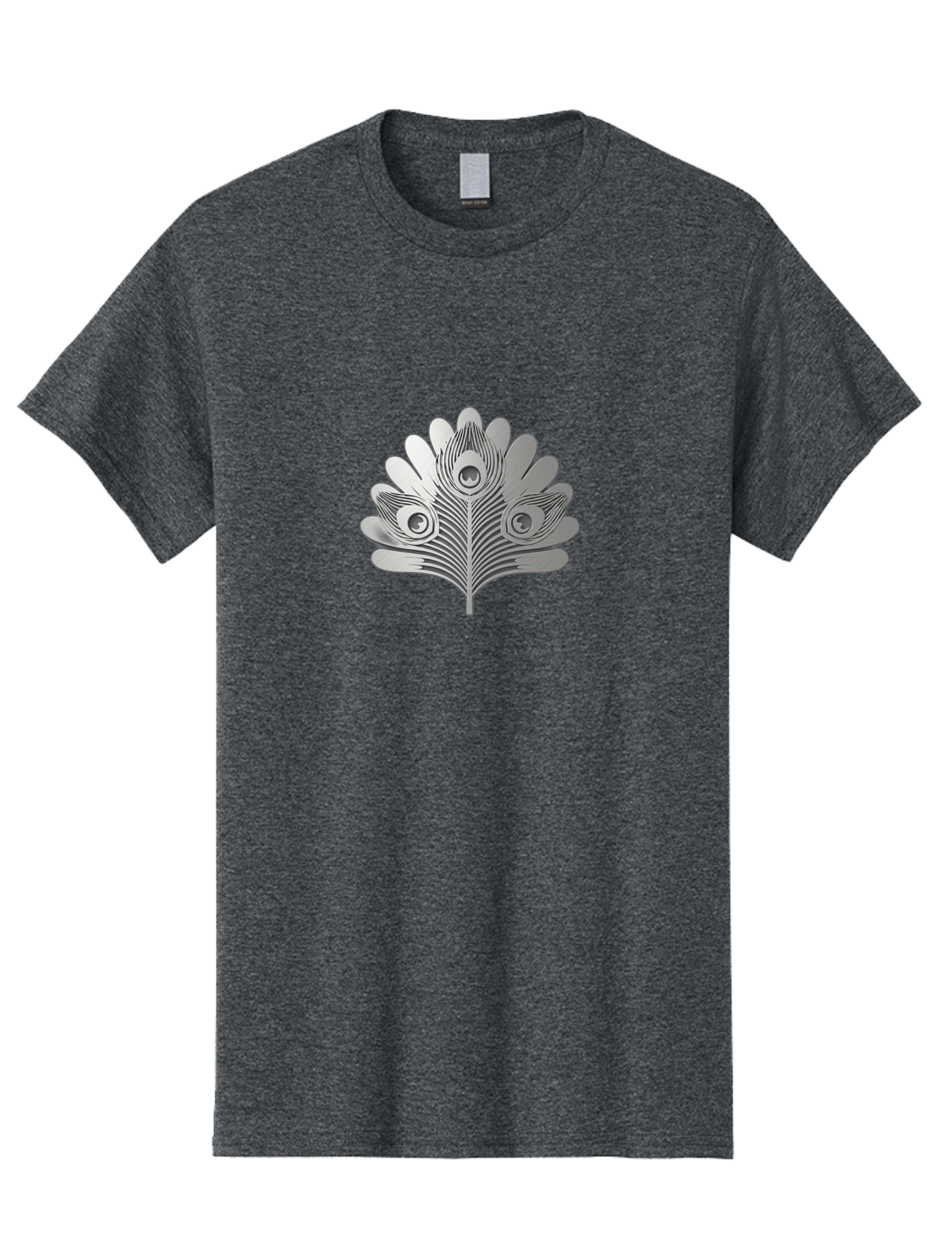 Peacock-Feather-9 Men'S Graphic Tee, 100% Cotton, Comfortable Casual Summer Wear, Machine Washable, Symbolic Design, Ornate Patterns, Feathered Motifs, Elegant Graphics, Detailed Artwork, Stylish Emblem, Luxury Icon, Decorative Elements Bab117 9