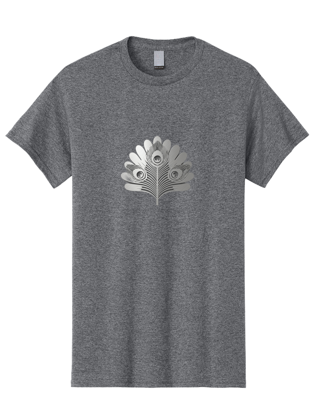 Peacock-Feather-9 Men'S Graphic Tee, 100% Cotton, Comfortable Casual Summer Wear, Machine Washable, Symbolic Design, Ornate Patterns, Feathered Motifs, Elegant Graphics, Detailed Artwork, Stylish Emblem, Luxury Icon, Decorative Elements Bab117 11