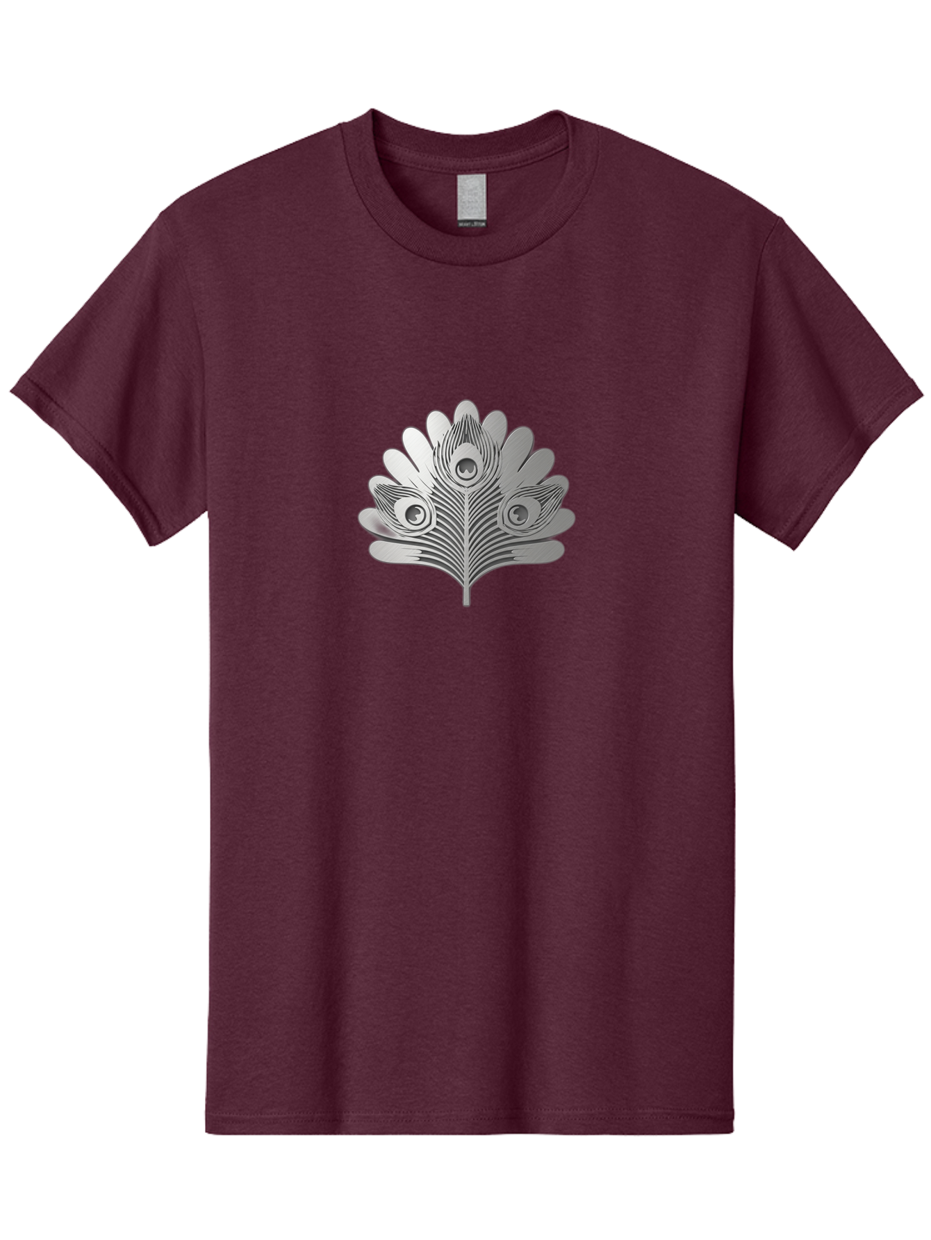 Peacock-Feather-9 Men'S Graphic Tee, 100% Cotton, Comfortable Casual Summer Wear, Machine Washable, Symbolic Design, Ornate Patterns, Feathered Motifs, Elegant Graphics, Detailed Artwork, Stylish Emblem, Luxury Icon, Decorative Elements Bab117 15