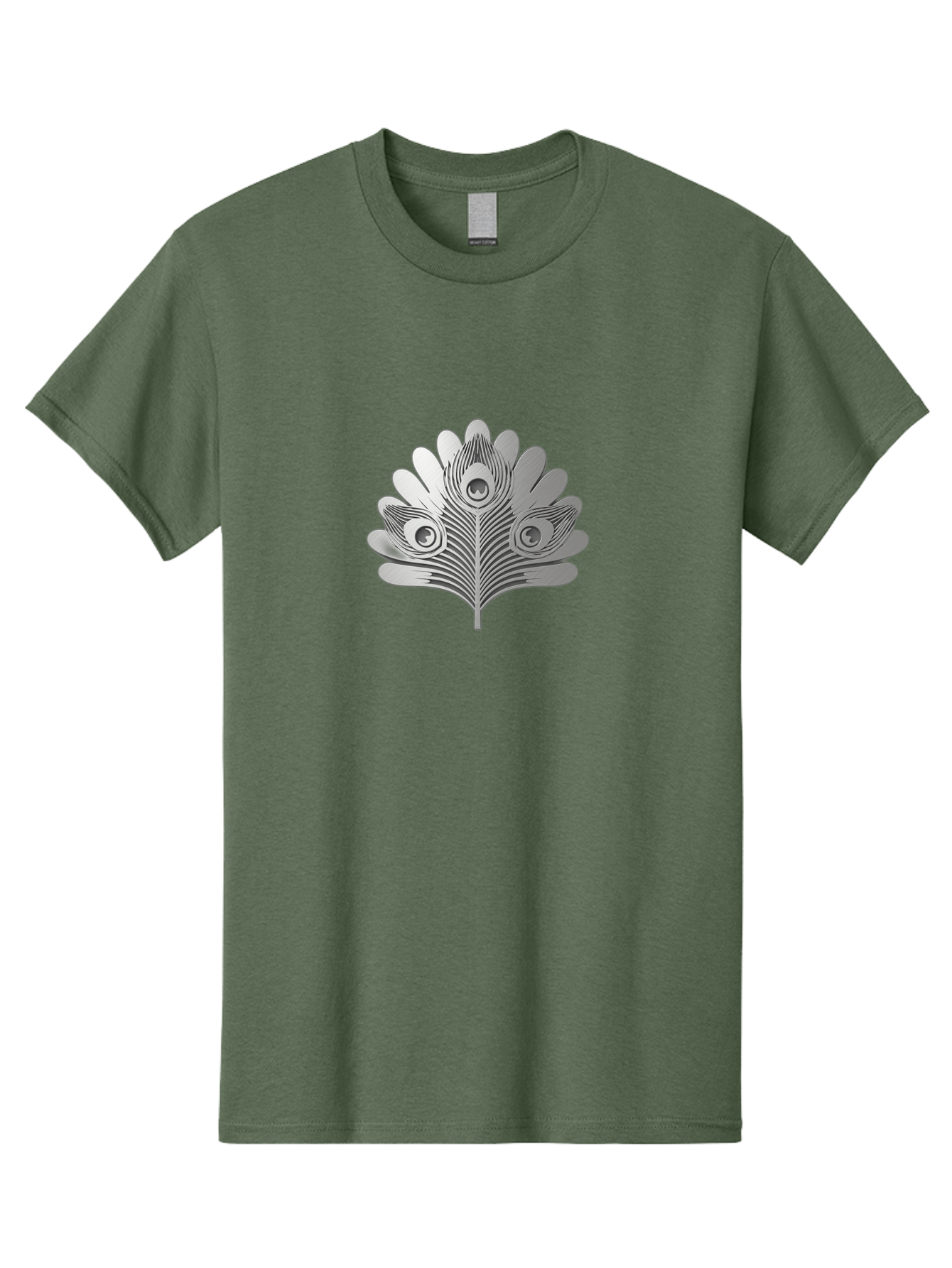 Peacock-Feather-9 Men'S Graphic Tee, 100% Cotton, Comfortable Casual Summer Wear, Machine Washable, Symbolic Design, Ornate Patterns, Feathered Motifs, Elegant Graphics, Detailed Artwork, Stylish Emblem, Luxury Icon, Decorative Elements Bab117 17