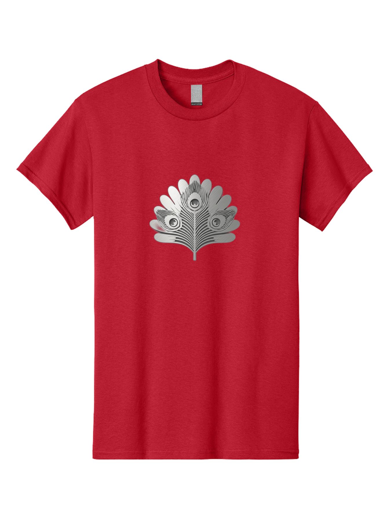 Peacock-Feather-9 Men'S Graphic Tee, 100% Cotton, Comfortable Casual Summer Wear, Machine Washable, Symbolic Design, Ornate Patterns, Feathered Motifs, Elegant Graphics, Detailed Artwork, Stylish Emblem, Luxury Icon, Decorative Elements Bab117 25