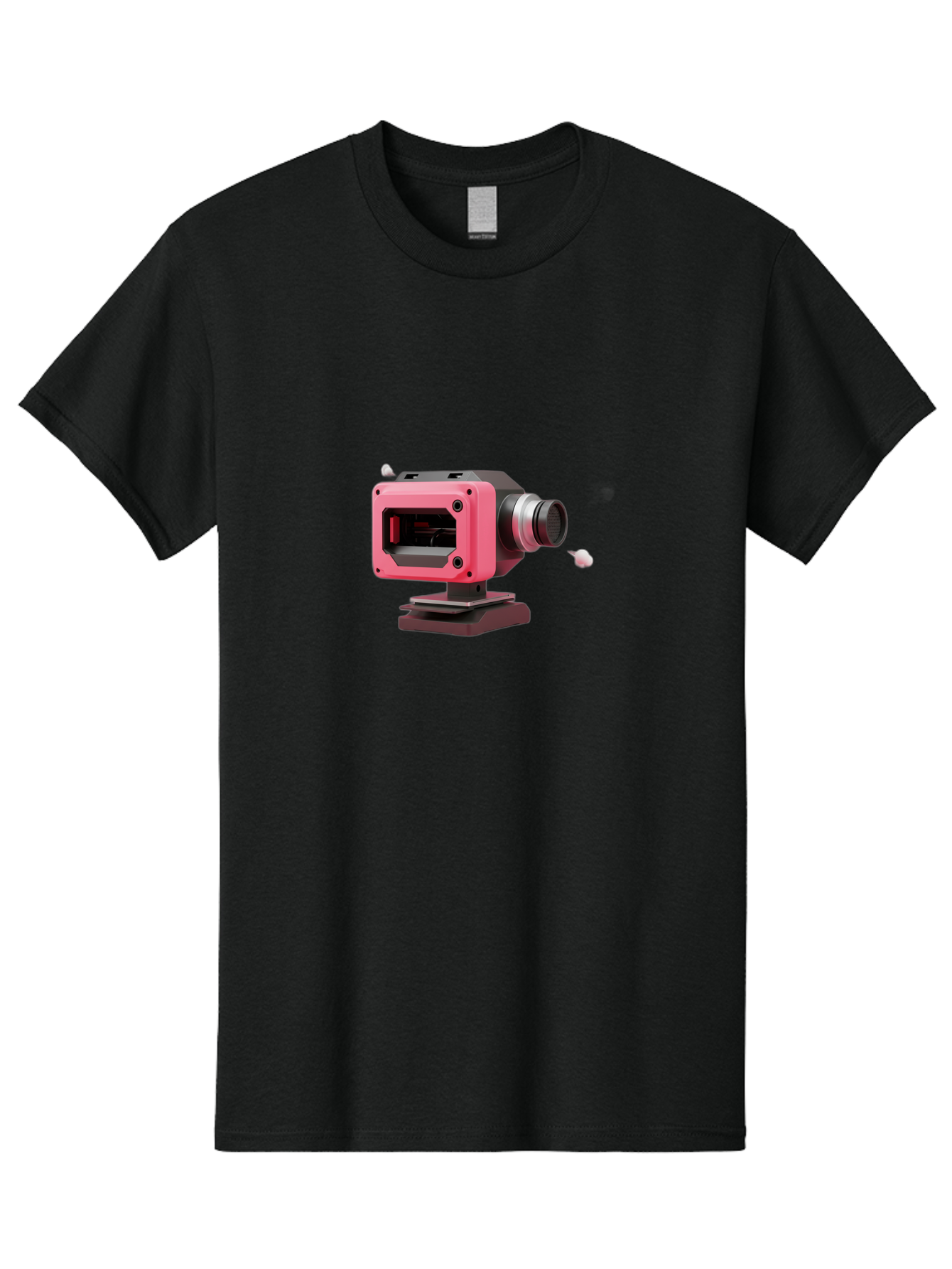 Pink-3D-Camera Men'S Graphic Tee, 100% Cotton, Comfortable Casual Summer Wear, Machine Washable, Pink Camera, Photography Equipment, Camera Lens, Modern Technology, Futuristic Design, Digital Photography, Studio Equipment, 3D Camera Bab141 27