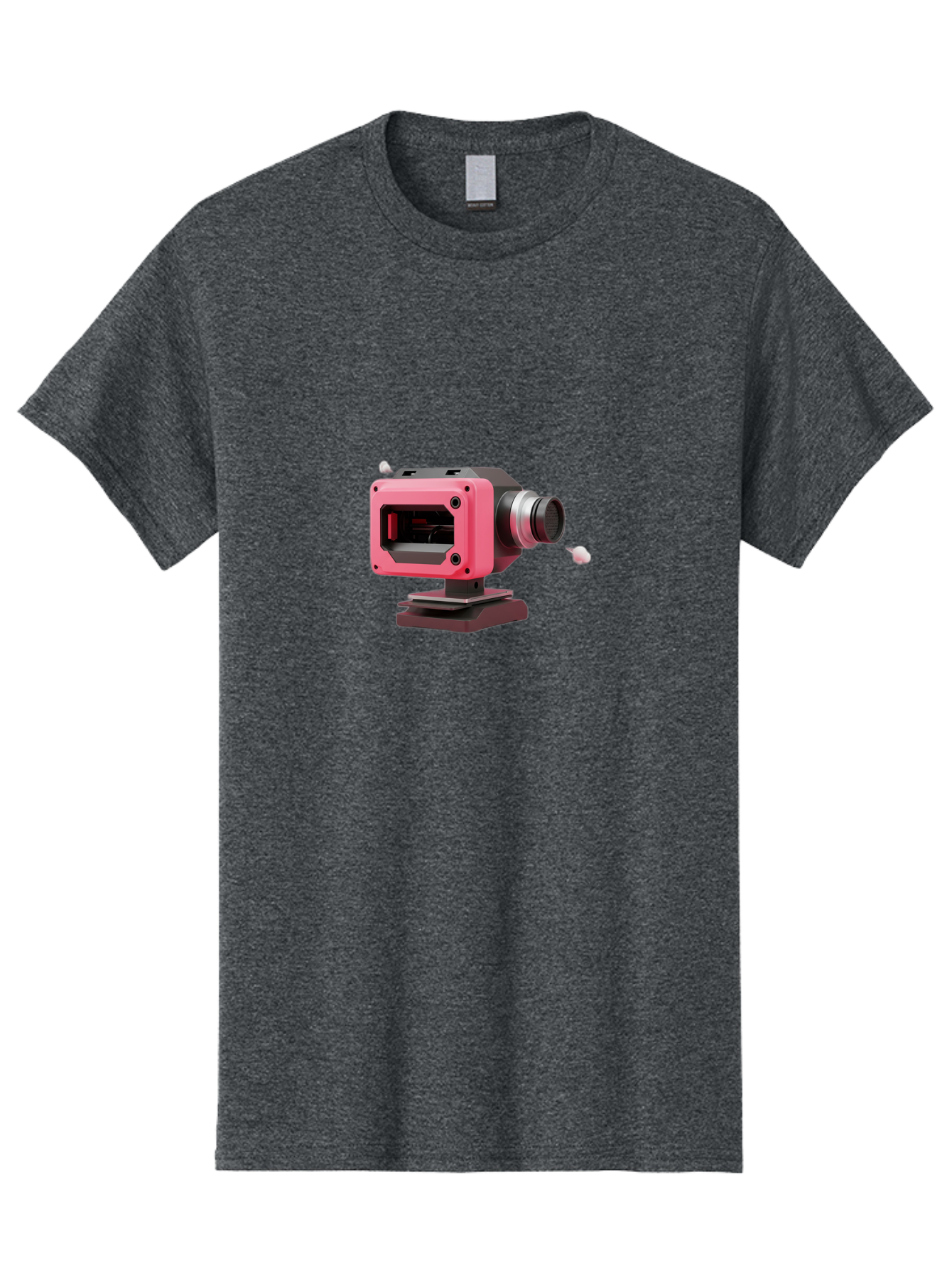 Pink-3D-Camera Men'S Graphic Tee, 100% Cotton, Comfortable Casual Summer Wear, Machine Washable, Pink Camera, Photography Equipment, Camera Lens, Modern Technology, Futuristic Design, Digital Photography, Studio Equipment, 3D Camera Bab141 9