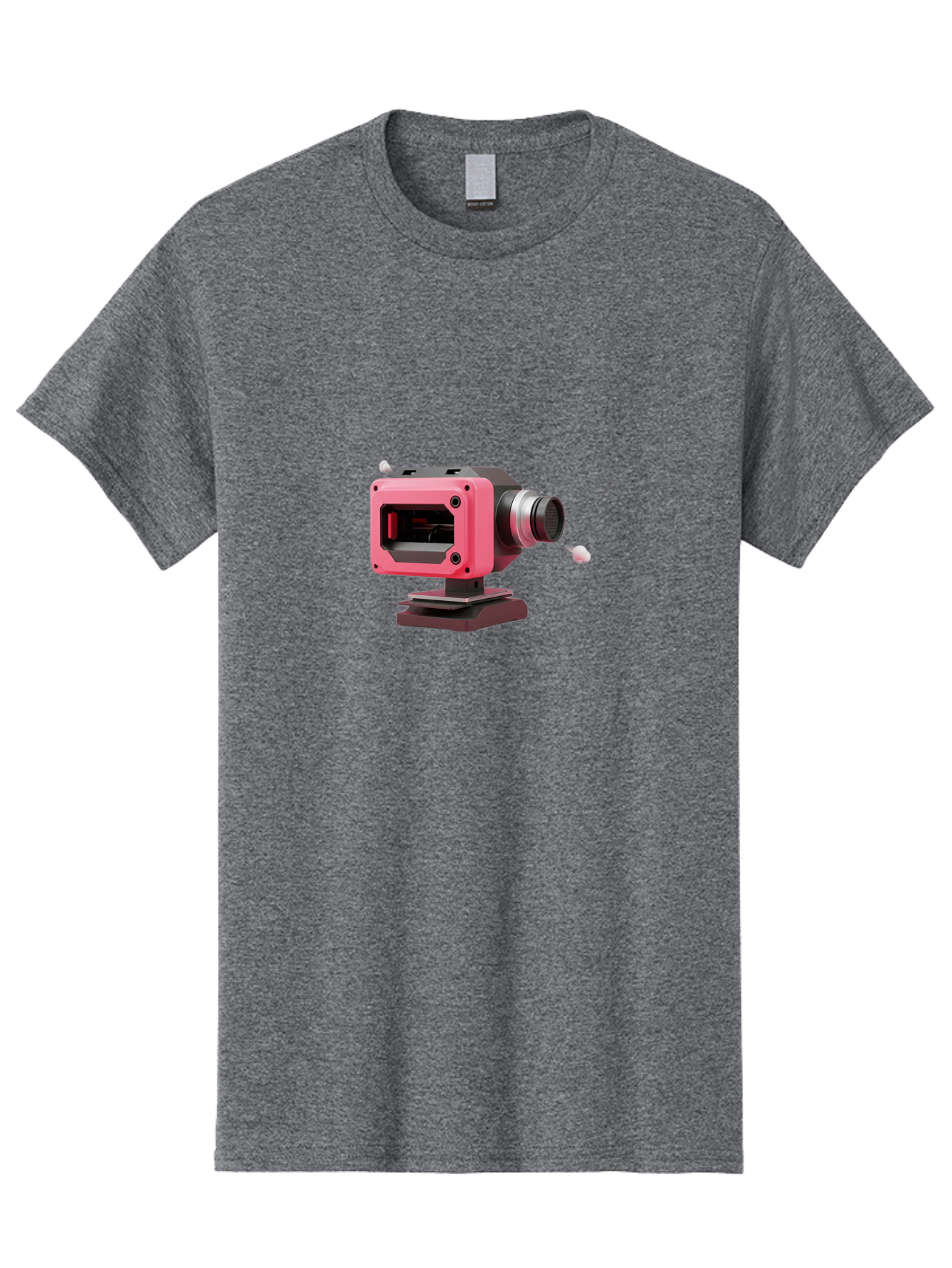 Pink-3D-Camera Men'S Graphic Tee, 100% Cotton, Comfortable Casual Summer Wear, Machine Washable, Pink Camera, Photography Equipment, Camera Lens, Modern Technology, Futuristic Design, Digital Photography, Studio Equipment, 3D Camera Bab141 11