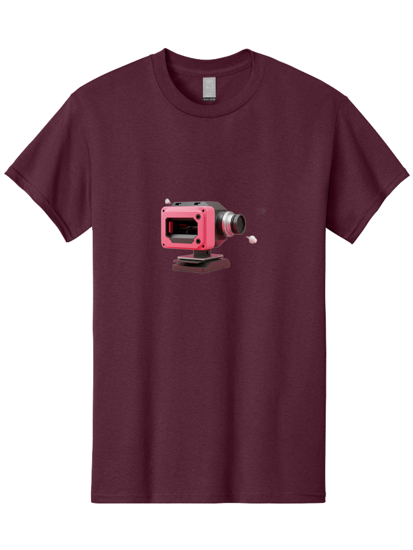 Pink-3D-Camera Men'S Graphic Tee, 100% Cotton, Comfortable Casual Summer Wear, Machine Washable, Pink Camera, Photography Equipment, Camera Lens, Modern Technology, Futuristic Design, Digital Photography, Studio Equipment, 3D Camera Bab141 15