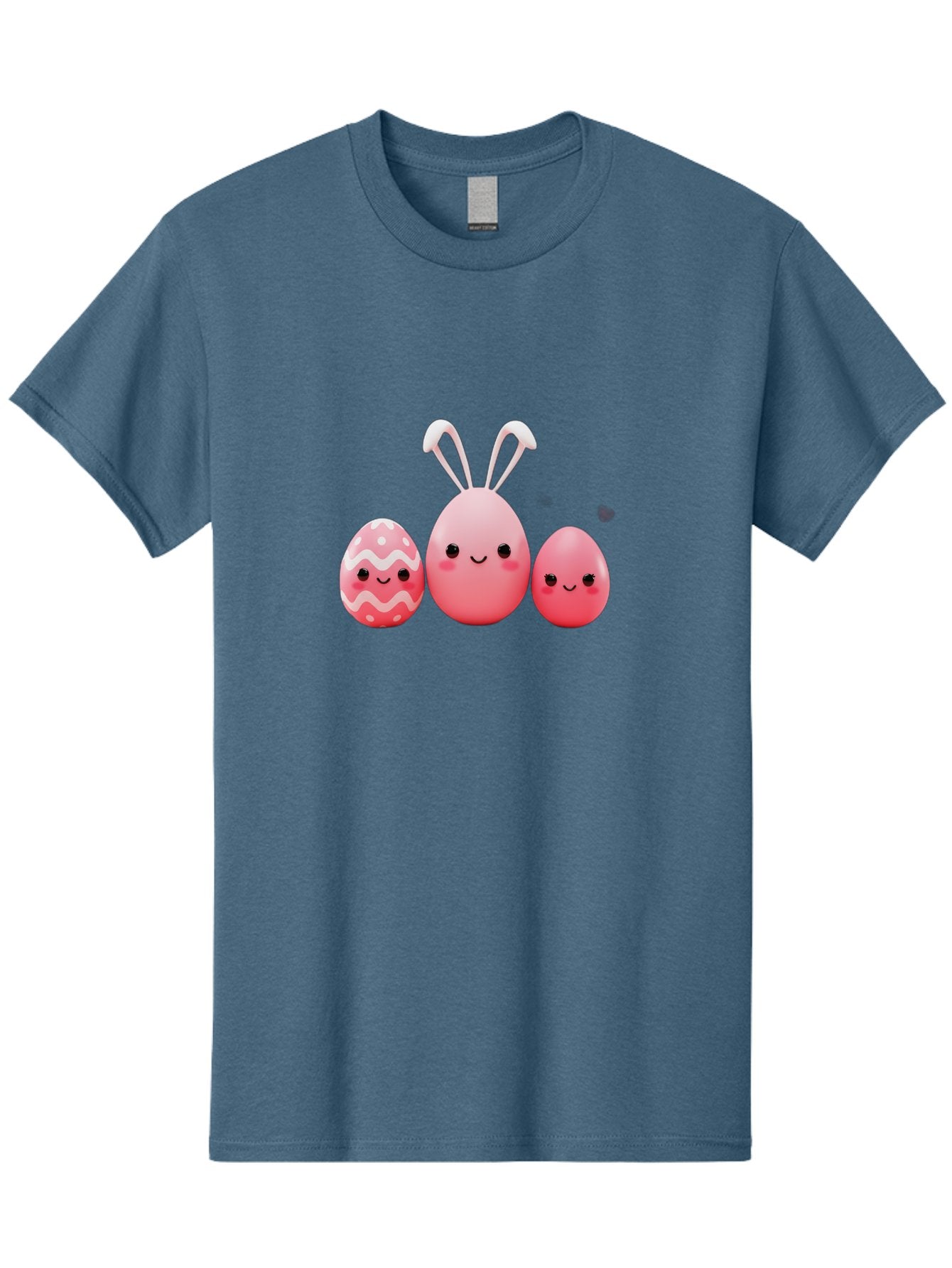 Pink-Easter-Eggs Men'S Graphic Tee, 100% Cotton, Comfortable Casual Summer Wear, Machine Washable, Pink Easter Eggs, Cute Easter Eggs, Easter Egg Hunt, Adorable Eggs, Egg Characters, Easter Bunny, Happy Easter, Funny Easter Eggs, Bab163 5
