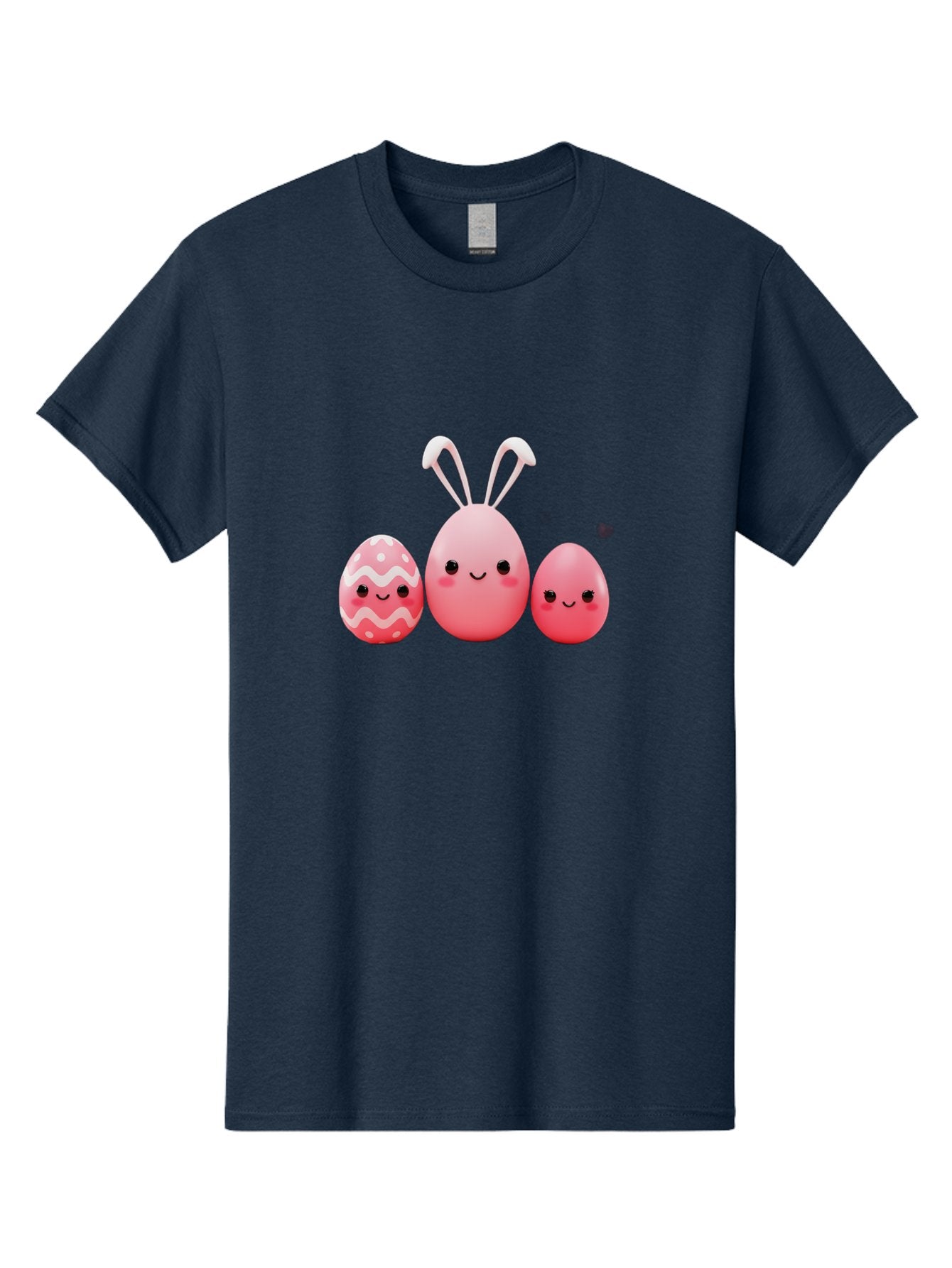 Pink-Easter-Eggs Men'S Graphic Tee, 100% Cotton, Comfortable Casual Summer Wear, Machine Washable, Pink Easter Eggs, Cute Easter Eggs, Easter Egg Hunt, Adorable Eggs, Egg Characters, Easter Bunny, Happy Easter, Funny Easter Eggs, Bab163 7