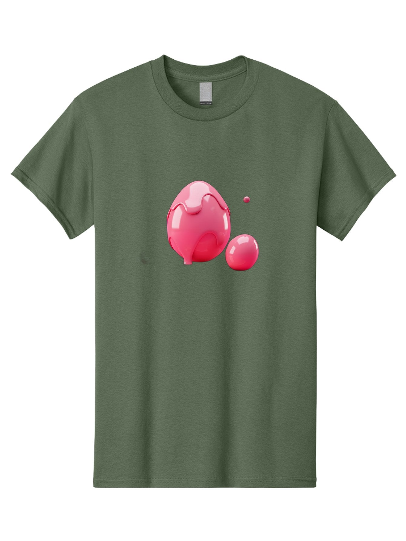 Pink-Liquid-Spheres Men'S Graphic Tee, 100% Cotton, Comfortable Casual Summer Wear, Machine Washable, Pink Liquid, 3D Render, Glossy Spheres, Abstract Shapes, Vibrant Colors, Digital Art, Modern Design, Fluid Forms Bab172 12