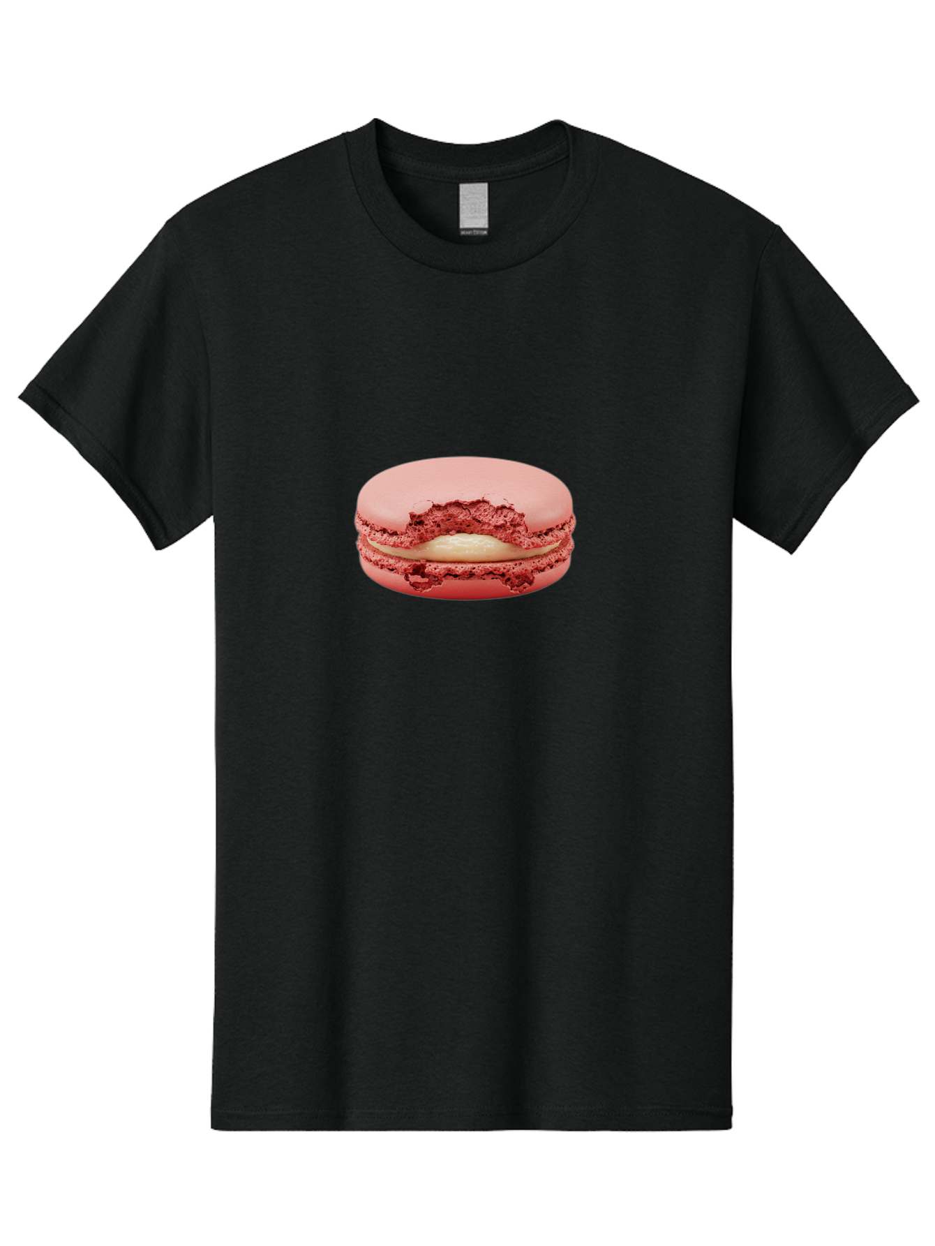 Pink-Macaron-4 Men'S Graphic Tee, 100% Cotton, Comfortable Casual Summer Wear, Machine Washable, Pink Macaron, French Dessert, Buttercream Filling, Sweet Treat, Delicate Meringue, Macarons, Dessert Lover, Chewy Texture, Sweet Indulgence Bab176 27