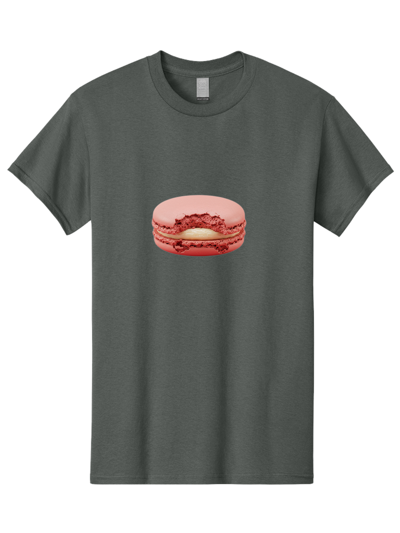 Pink-Macaron-4 Men'S Graphic Tee, 100% Cotton, Comfortable Casual Summer Wear, Machine Washable, Pink Macaron, French Dessert, Buttercream Filling, Sweet Treat, Delicate Meringue, Macarons, Dessert Lover, Chewy Texture, Sweet Indulgence Bab176 19