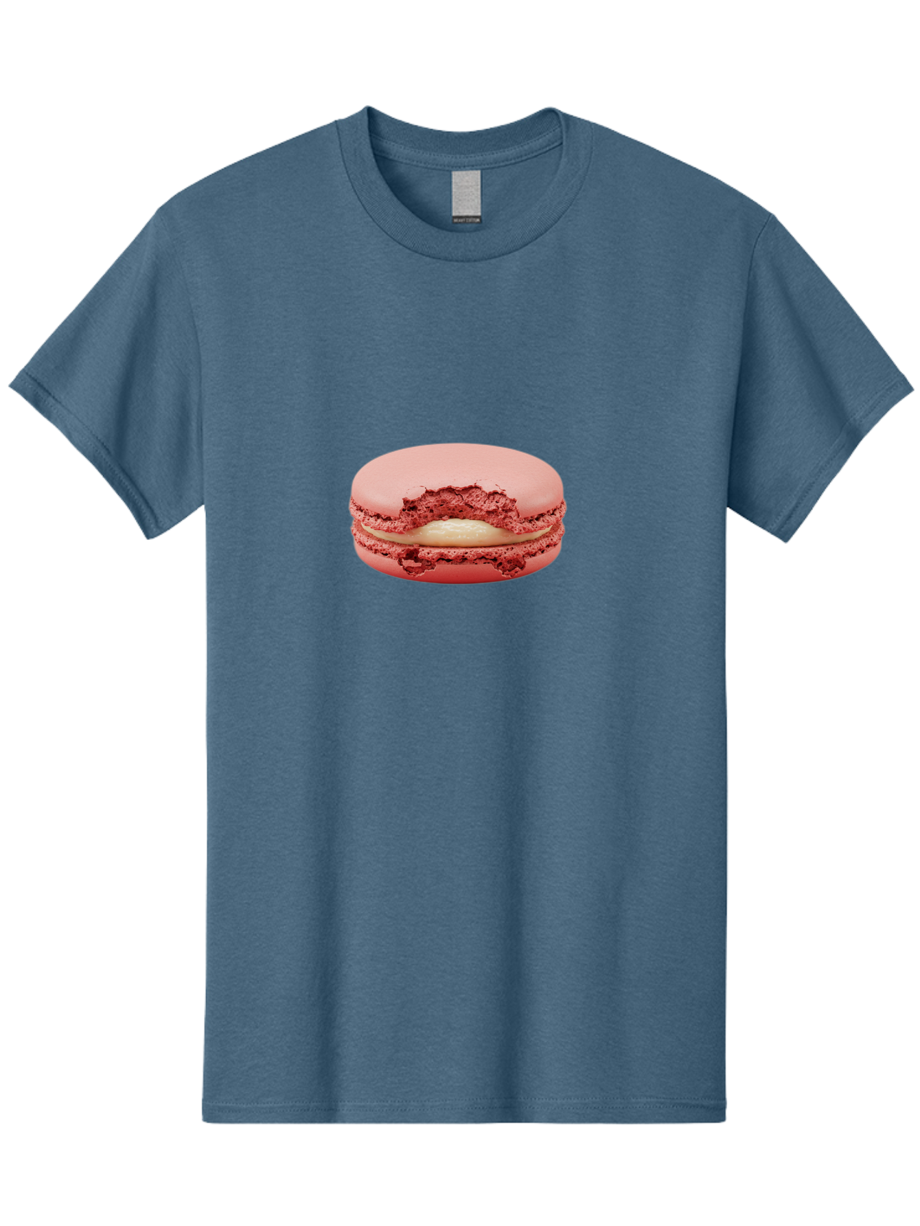 Pink-Macaron-4 Men'S Graphic Tee, 100% Cotton, Comfortable Casual Summer Wear, Machine Washable, Pink Macaron, French Dessert, Buttercream Filling, Sweet Treat, Delicate Meringue, Macarons, Dessert Lover, Chewy Texture, Sweet Indulgence Bab176 13