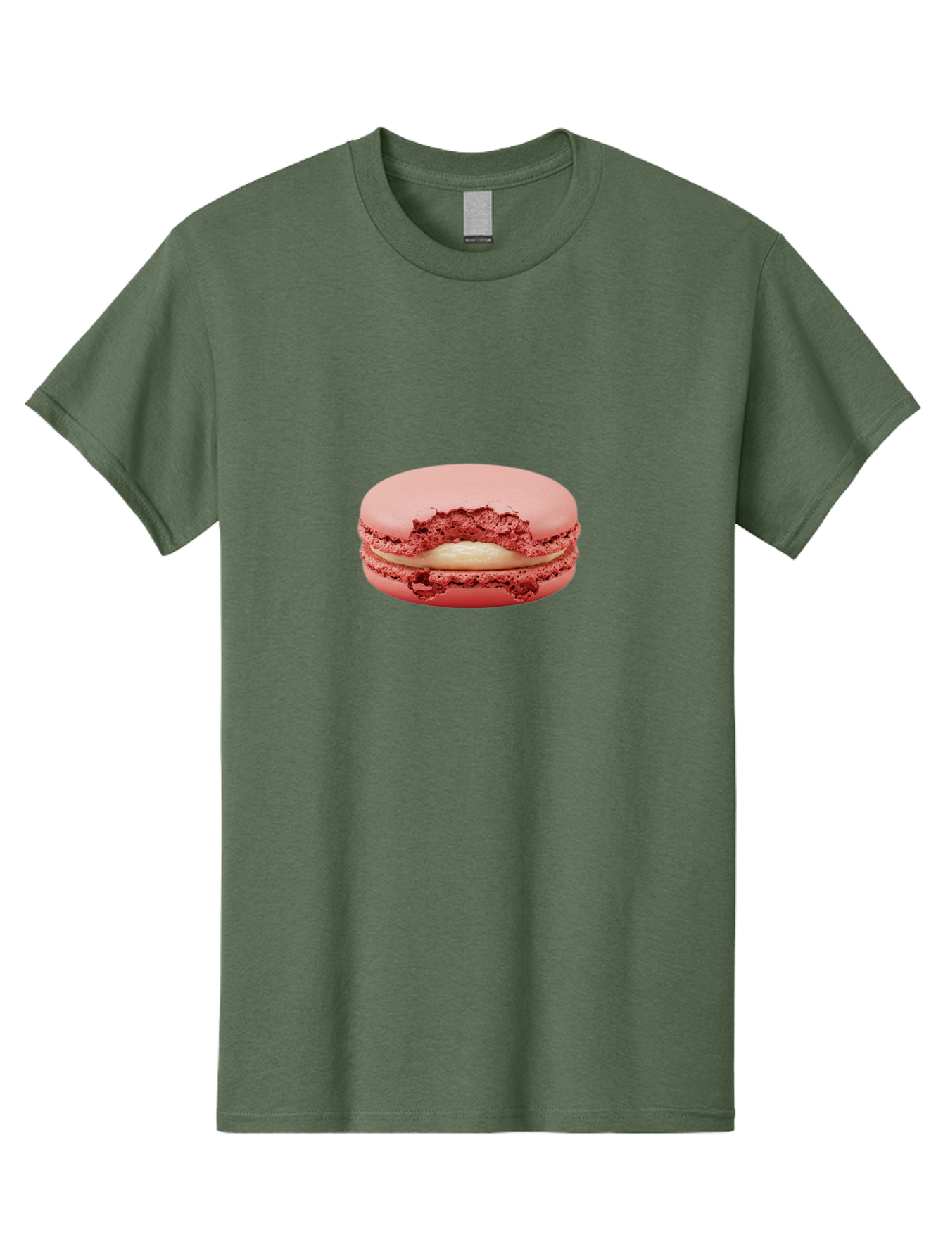 Pink-Macaron-4 Men'S Graphic Tee, 100% Cotton, Comfortable Casual Summer Wear, Machine Washable, Pink Macaron, French Dessert, Buttercream Filling, Sweet Treat, Delicate Meringue, Macarons, Dessert Lover, Chewy Texture, Sweet Indulgence Bab176 17