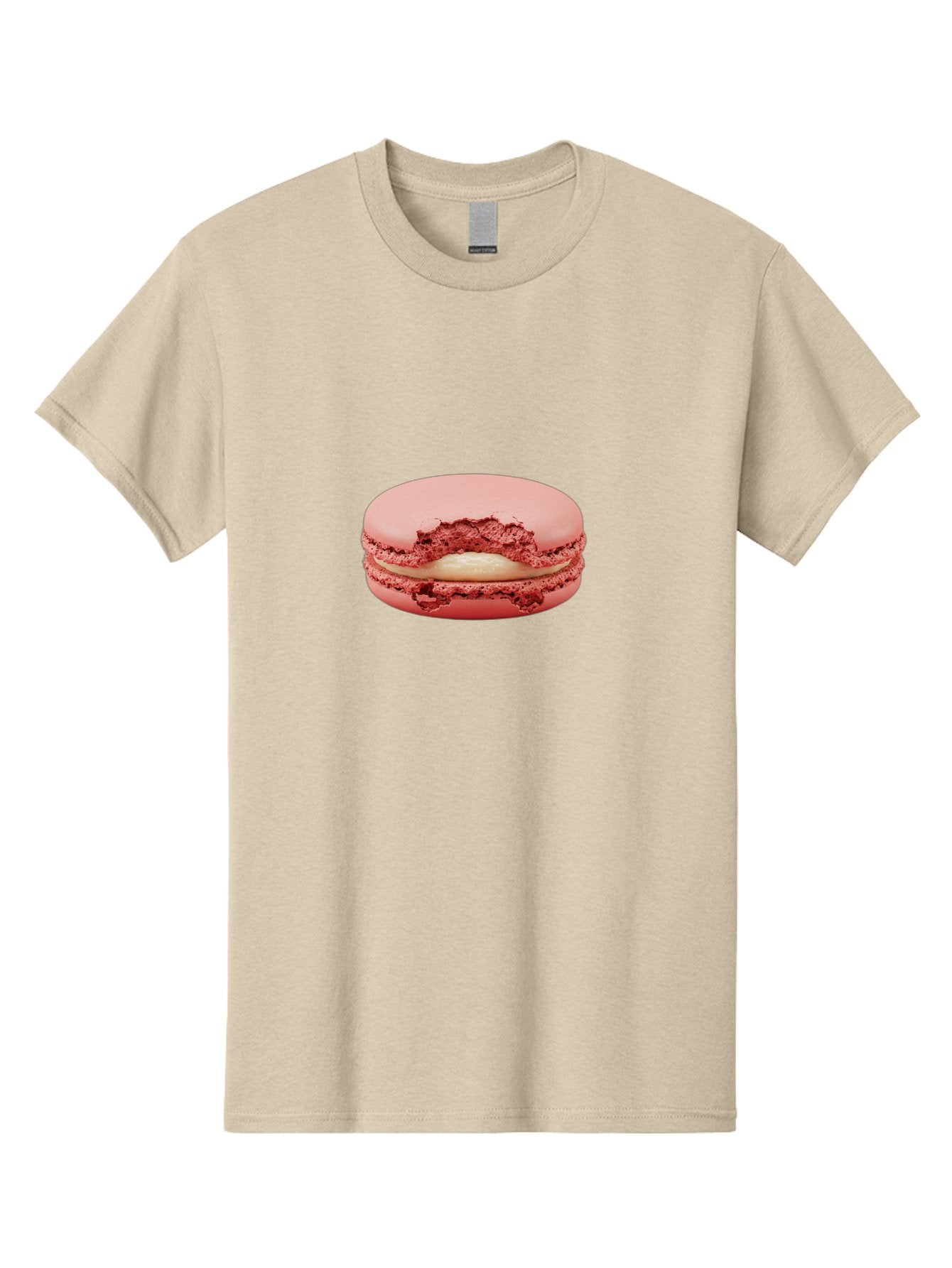 Pink-Macaron-4 Men'S Graphic Tee, 100% Cotton, Comfortable Casual Summer Wear, Machine Washable, Pink Macaron, French Dessert, Buttercream Filling, Sweet Treat, Delicate Meringue, Macarons, Dessert Lover, Chewy Texture, Sweet Indulgence Bab176 15