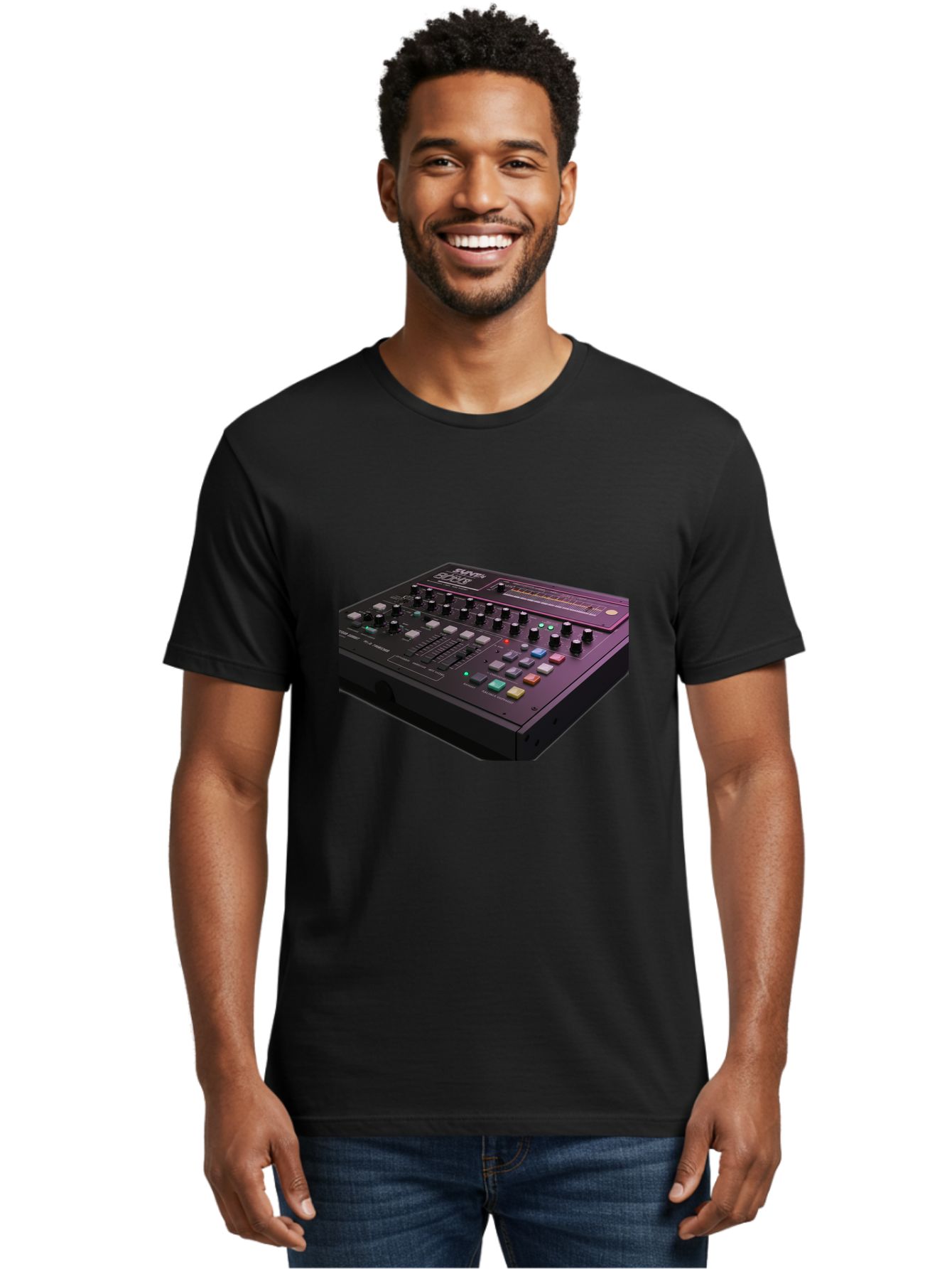 Pioneer-Dj-Ddj-400 Men'S Graphic Tee, 100% Cotton, Comfortable Casual Summer Wear, Machine Washable, Synthesizer, Audio Equipment, Music Production, Sound Design, Electronic Music, Knob Controls, Button Controls, Music Software, Bab195 28