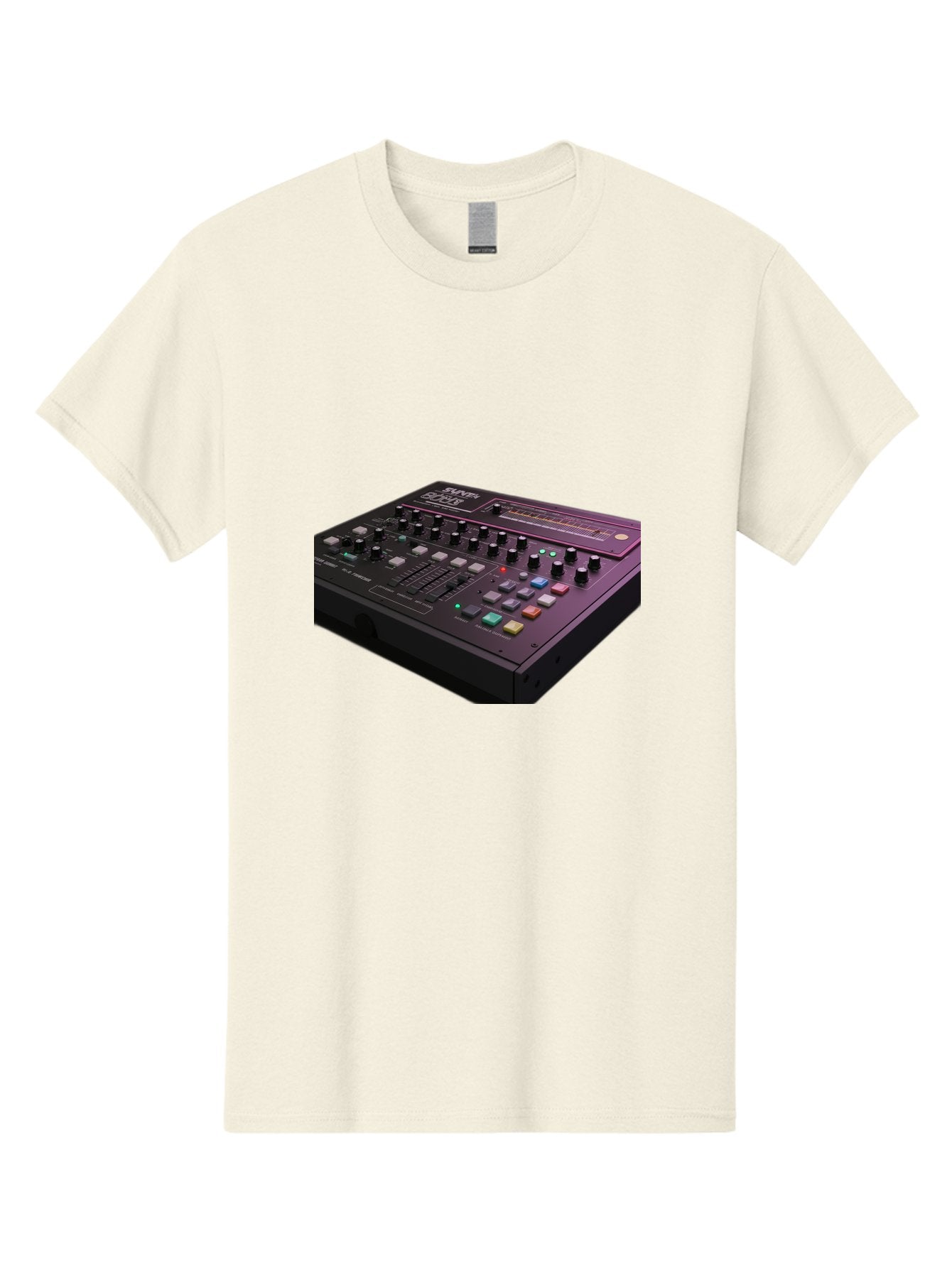 Pioneer-Dj-Ddj-400 Men'S Graphic Tee, 100% Cotton, Comfortable Casual Summer Wear, Machine Washable, Synthesizer, Audio Equipment, Music Production, Sound Design, Electronic Music, Knob Controls, Button Controls, Music Software, Bab195 5