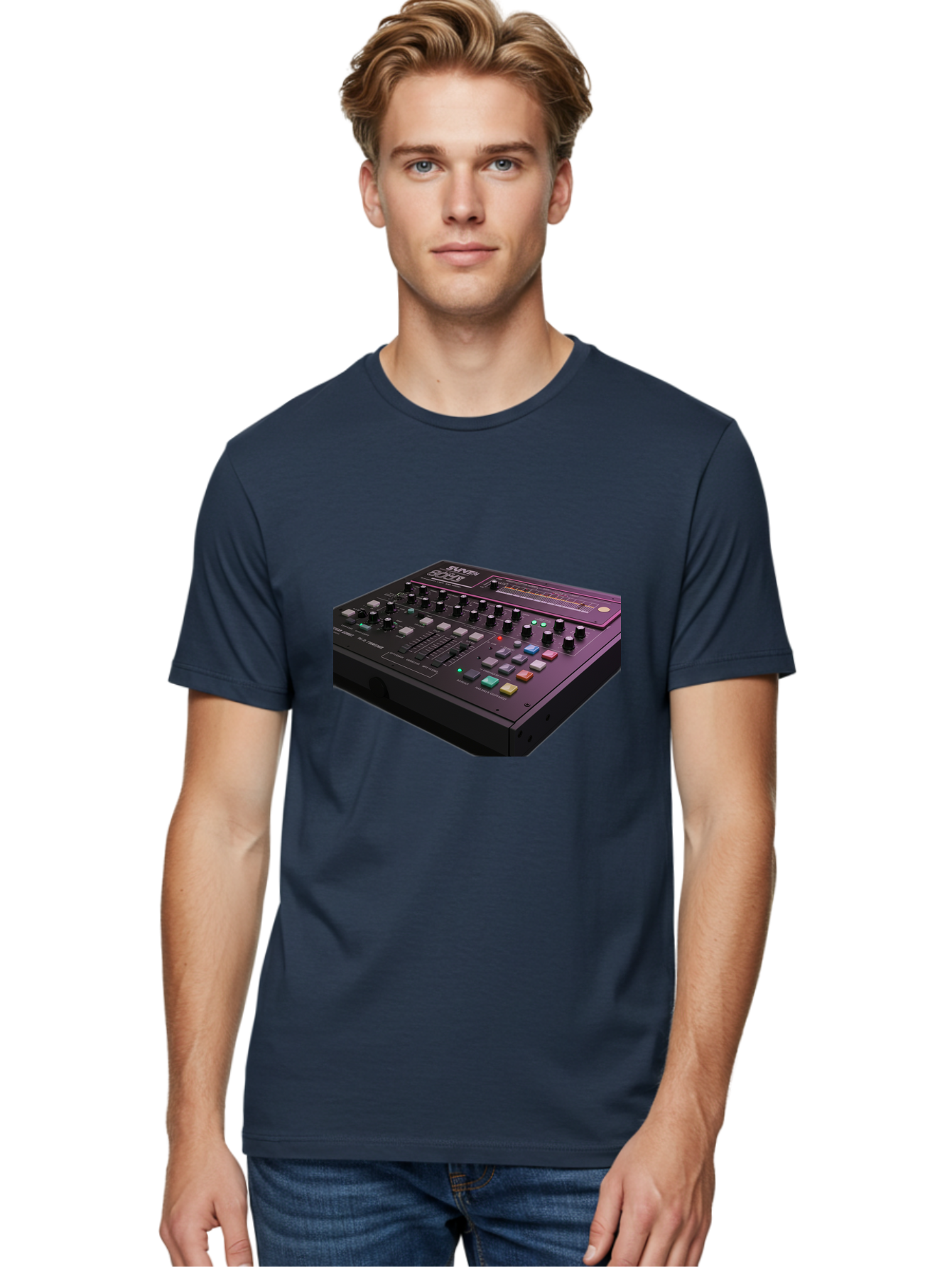 Pioneer-Dj-Ddj-400 Men'S Graphic Tee, 100% Cotton, Comfortable Casual Summer Wear, Machine Washable, Synthesizer, Audio Equipment, Music Production, Sound Design, Electronic Music, Knob Controls, Button Controls, Music Software, Bab195 22