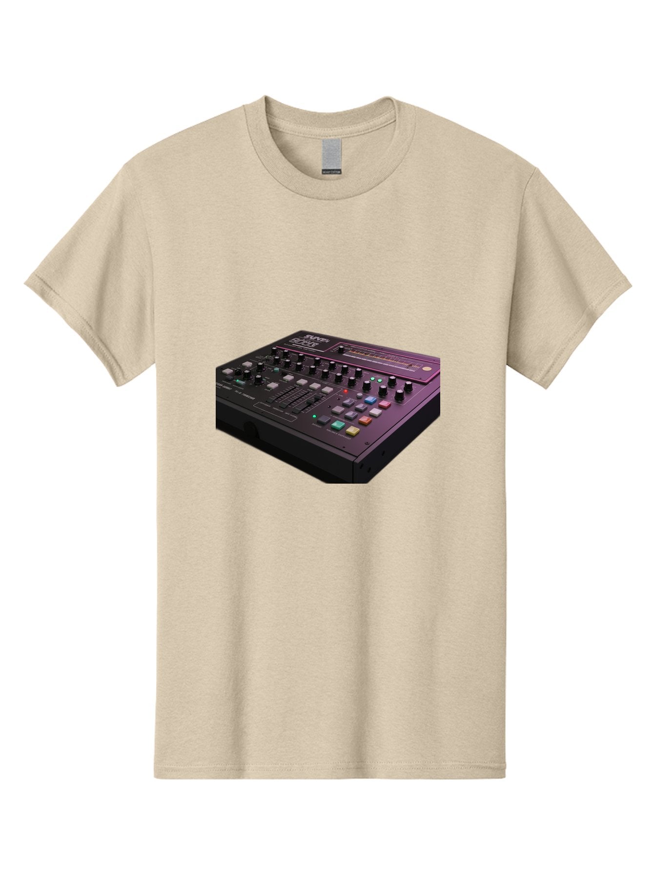 Pioneer-Dj-Ddj-400 Men'S Graphic Tee, 100% Cotton, Comfortable Casual Summer Wear, Machine Washable, Synthesizer, Audio Equipment, Music Production, Sound Design, Electronic Music, Knob Controls, Button Controls, Music Software, Bab195