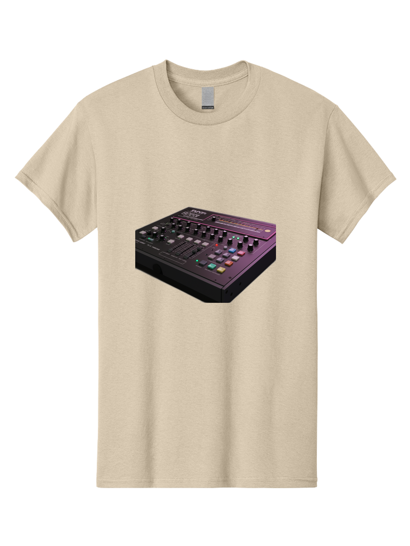 Pioneer-Dj-Ddj-400 Men'S Graphic Tee, 100% Cotton, Comfortable Casual Summer Wear, Machine Washable, Synthesizer, Audio Equipment, Music Production, Sound Design, Electronic Music, Knob Controls, Button Controls, Music Software, Bab195 3