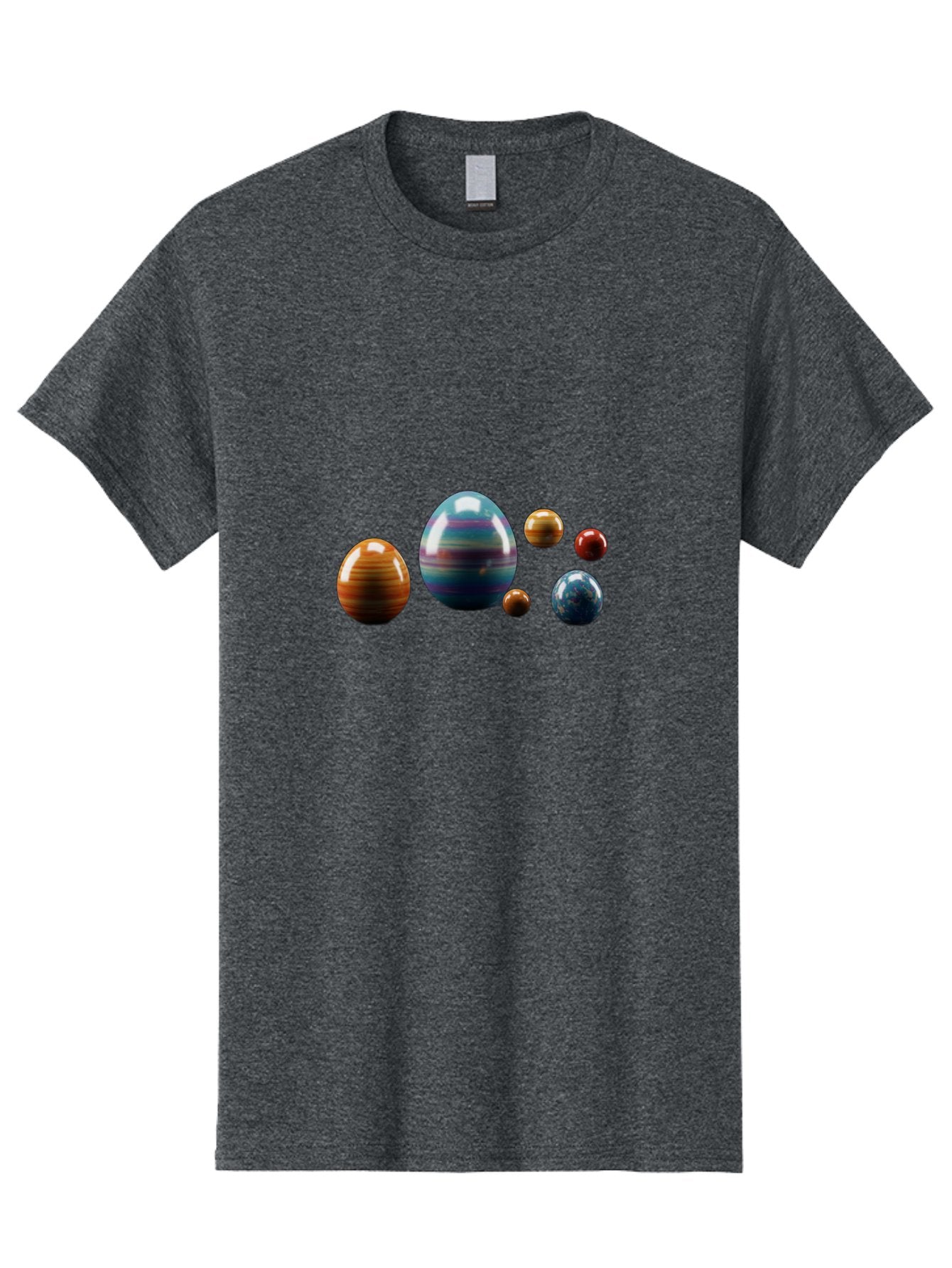 Planets Men'S Graphic Tee, 100% Cotton, Comfortable Casual Summer Wear, Machine Washable, Planets In Space, Colorful Spheres, Shiny Orbs, Celestial Bodies, Astronomy, Solar System, Vibrant Colors, Galactic Scenery, Space Exploration Bab207 12