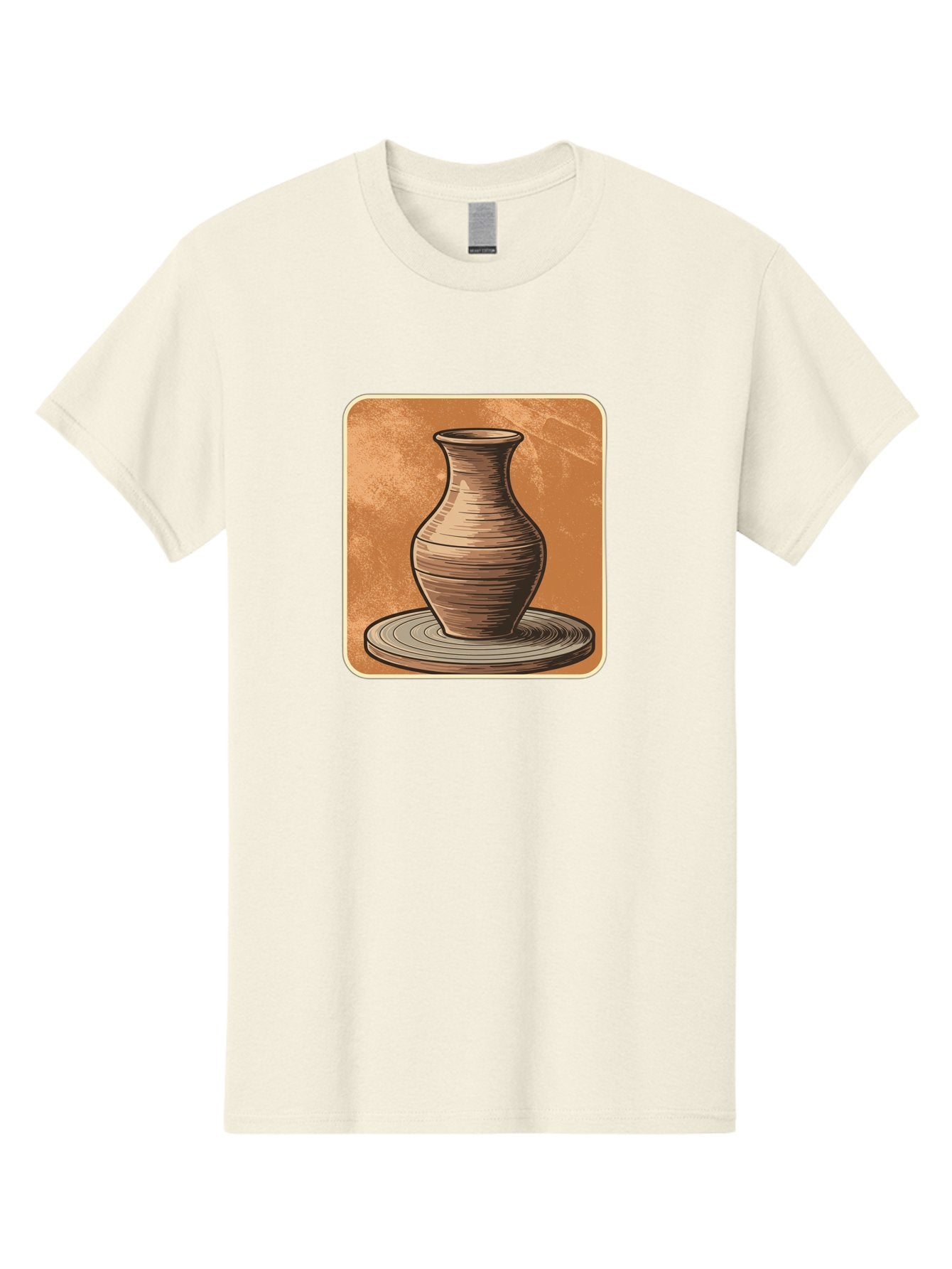 Pottery-Vase Men'S Graphic Tee, 100% Cotton, Comfortable Casual Summer Wear, Machine Washable, Pottery Wheel, Clay Vase, Handmade Ceramics, Artisanal Craftsmanship, Traditional Pottery, Earthenware, Terracotta, Pottery Making, Clay Modeling, Bab246 13