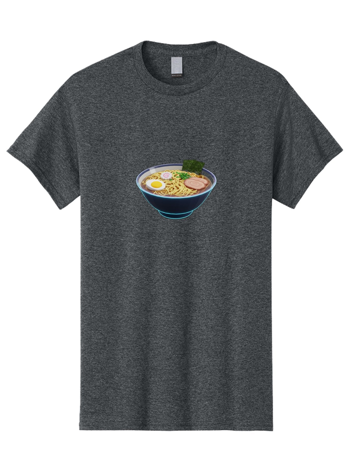 Ramen-1 Men'S Graphic Tee, 100% Cotton, Comfortable Casual Summer Wear, Machine Washable, Steaming Bowl Of Ramen Noodles, Slices Of Pork, Boiled Egg, Seaweed, Spring Onions, Japanese Cuisine, Comfort Food, Savory Broth, Noodle Soup, Bab275 12