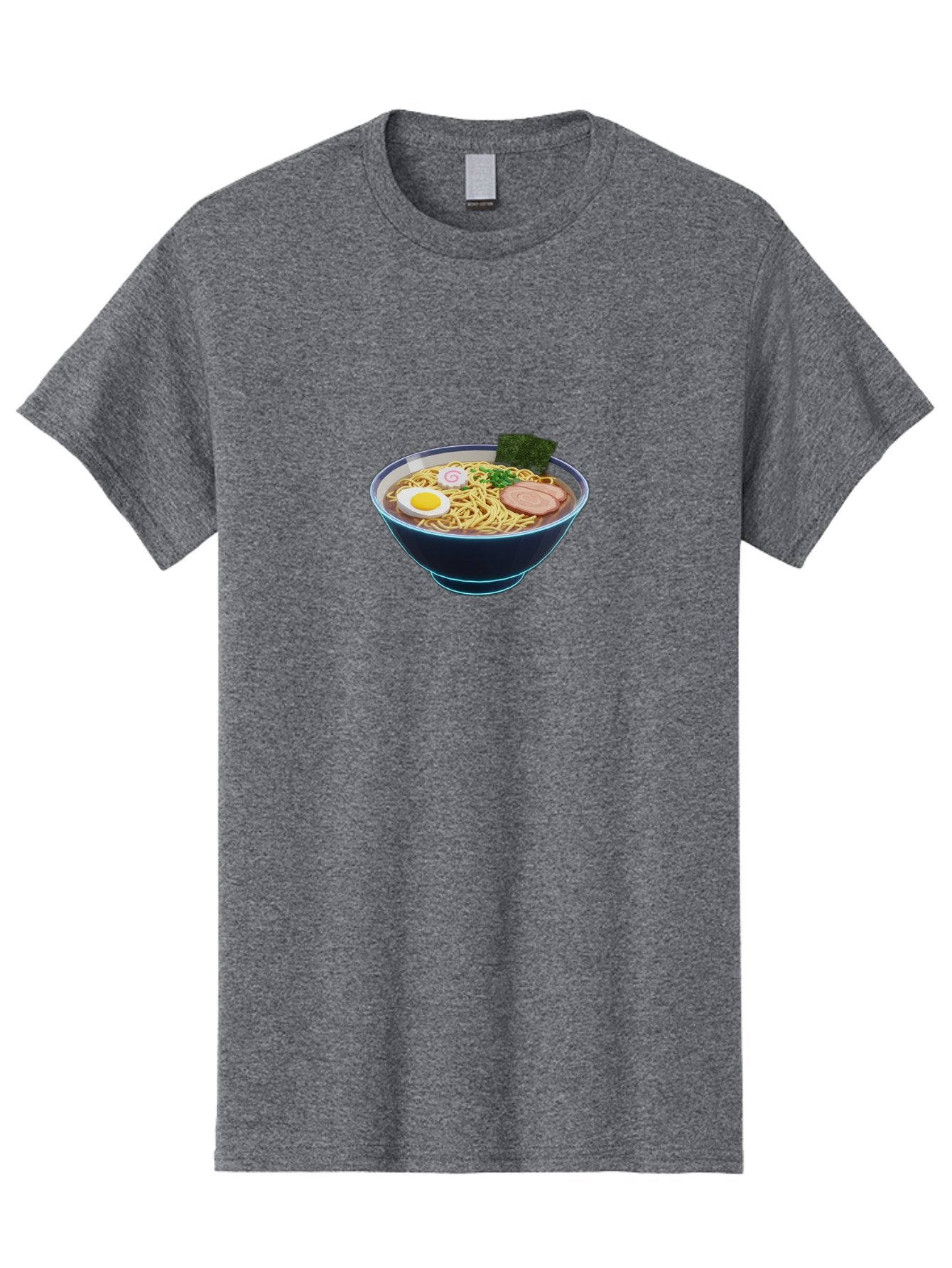 Ramen-1 Men'S Graphic Tee, 100% Cotton, Comfortable Casual Summer Wear, Machine Washable, Steaming Bowl Of Ramen Noodles, Slices Of Pork, Boiled Egg, Seaweed, Spring Onions, Japanese Cuisine, Comfort Food, Savory Broth, Noodle Soup, Bab275 11