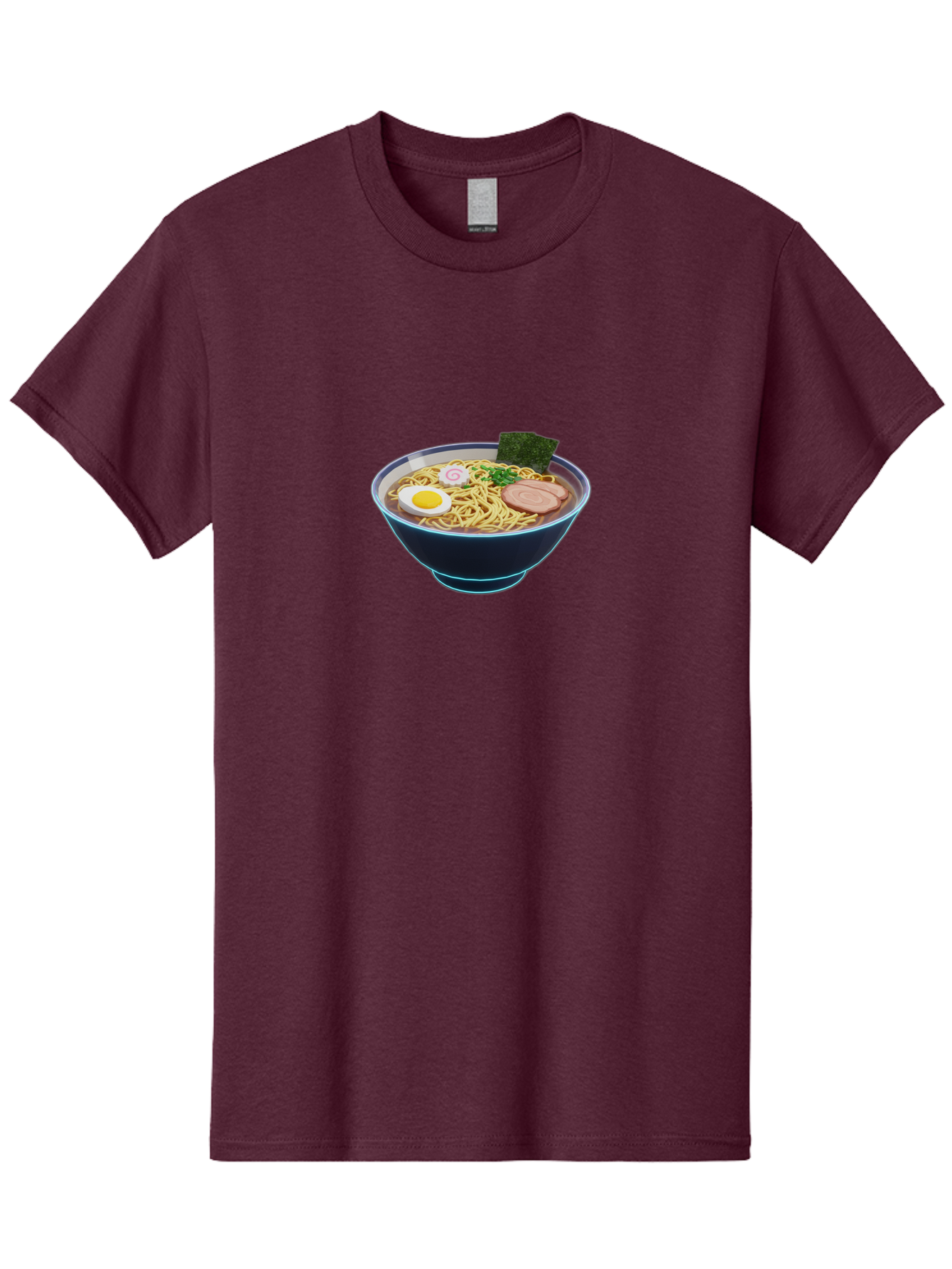 Ramen-1 Men'S Graphic Tee, 100% Cotton, Comfortable Casual Summer Wear, Machine Washable, Steaming Bowl Of Ramen Noodles, Slices Of Pork, Boiled Egg, Seaweed, Spring Onions, Japanese Cuisine, Comfort Food, Savory Broth, Noodle Soup, Bab275 13