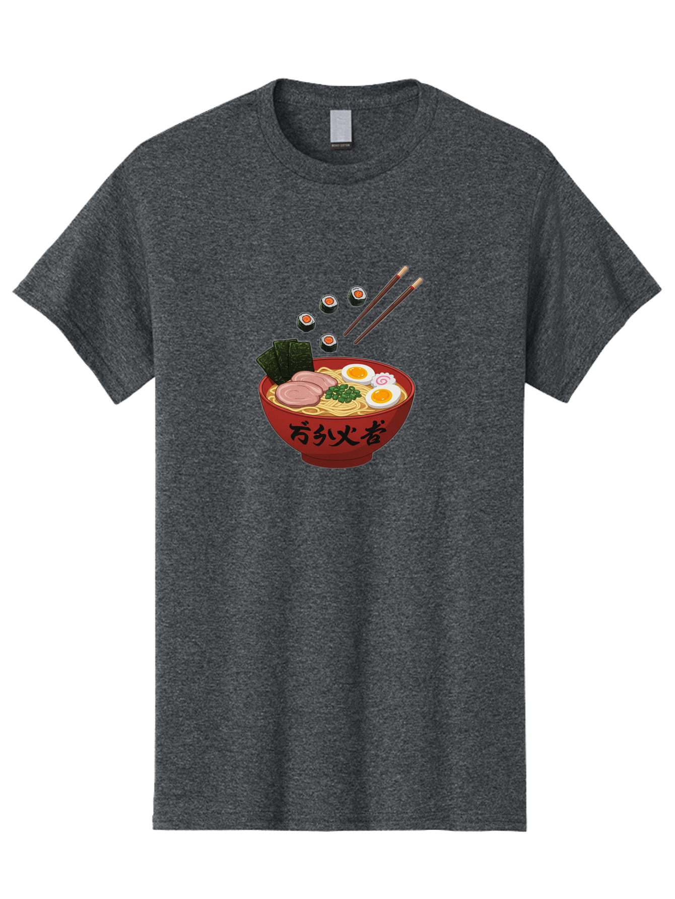 Ramen-11 Men'S Graphic Tee, 100% Cotton, Comfortable Casual Summer Wear, Machine Washable, Ramen Noodles, Japanese Cuisine, Savory Soup, Boiled Egg, Sliced Meat, Seaweed, Sushi Rolls, Chopsticks, Naruto, Asian Food, Noodle Bowl Bab277 25