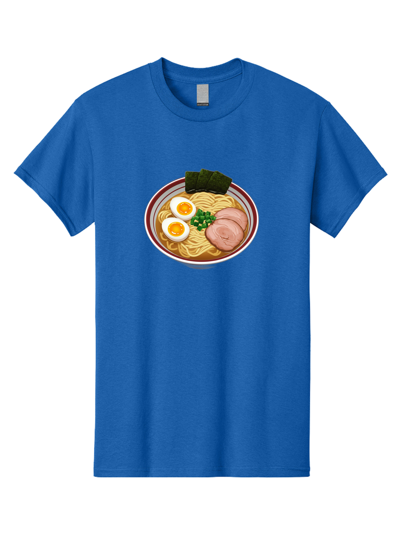 Ramen-13 Men'S Graphic Tee, 100% Cotton, Comfortable Casual Summer Wear, Machine Washable, Bowl Of Ramen, Steaming Hot Noodles, Sliced Pork, Soft-Boiled Egg, Seaweed, Green Onions, Savory Broth, Japanese Cuisine, Comforting Dish, Noodle Soup Bab279 11