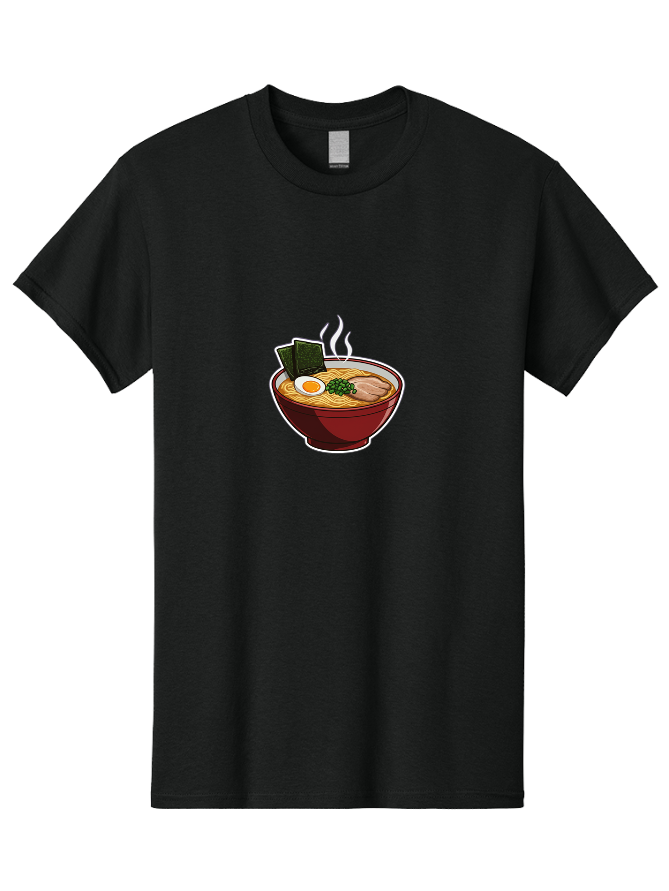 Ramen-15 Men'S Graphic Tee, 100% Cotton, Comfortable Casual Summer Wear, Machine Washable, Steaming Hot Ramen, Japanese Noodle Soup, Boiled Egg, Green Onions, Slices Of Pork, Seaweed, Savory Broth, Asian Cuisine, Comfort Food, Noodle Dishes Bab281 7
