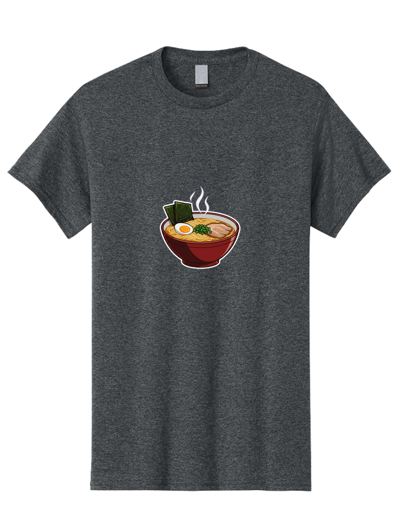 Ramen-15 Men'S Graphic Tee, 100% Cotton, Comfortable Casual Summer Wear, Machine Washable, Steaming Hot Ramen, Japanese Noodle Soup, Boiled Egg, Green Onions, Slices Of Pork, Seaweed, Savory Broth, Asian Cuisine, Comfort Food, Noodle Dishes Bab281 23