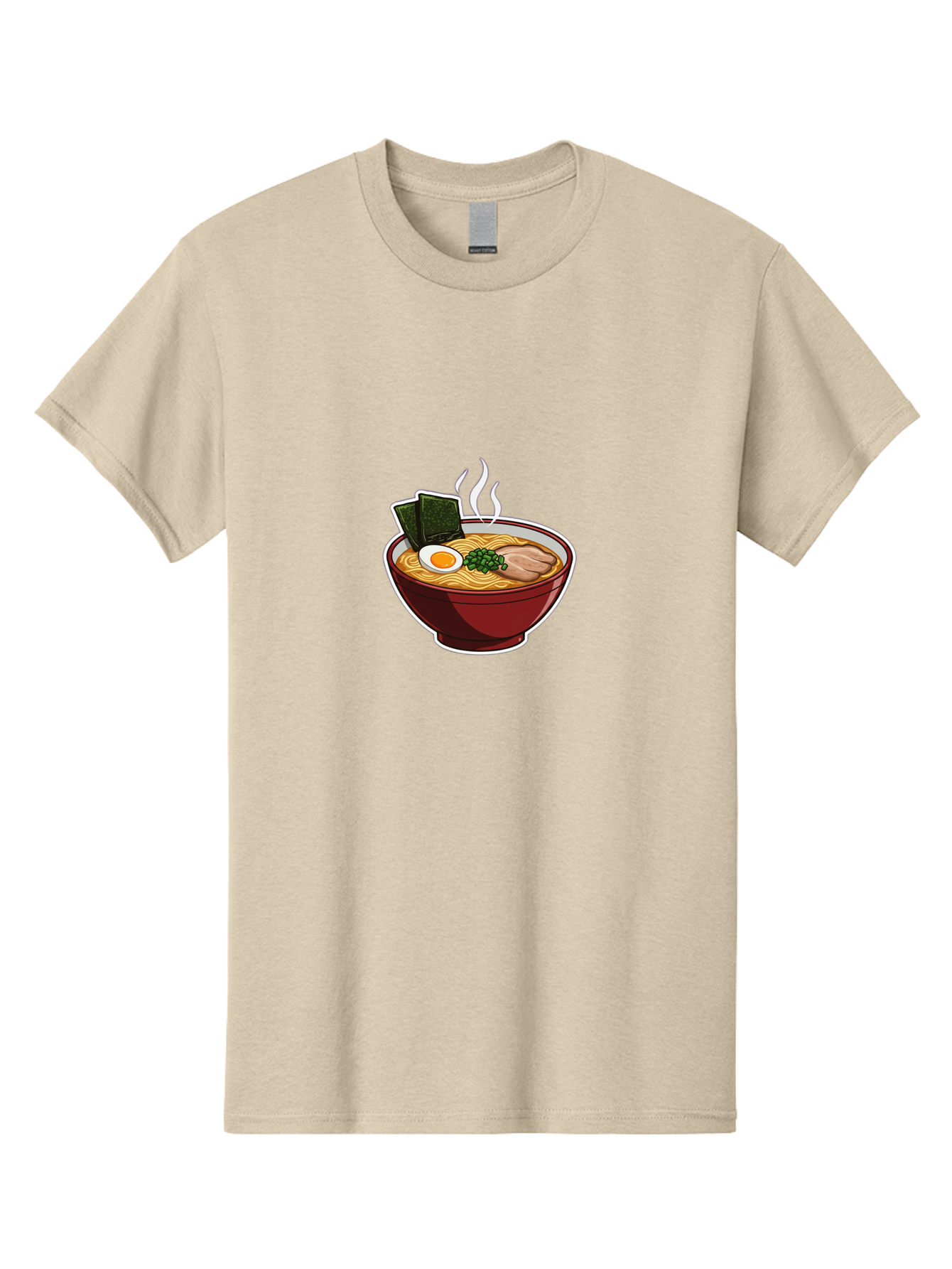 Ramen-15 Men'S Graphic Tee, 100% Cotton, Comfortable Casual Summer Wear, Machine Washable, Steaming Hot Ramen, Japanese Noodle Soup, Boiled Egg, Green Onions, Slices Of Pork, Seaweed, Savory Broth, Asian Cuisine, Comfort Food, Noodle Dishes Bab281 21