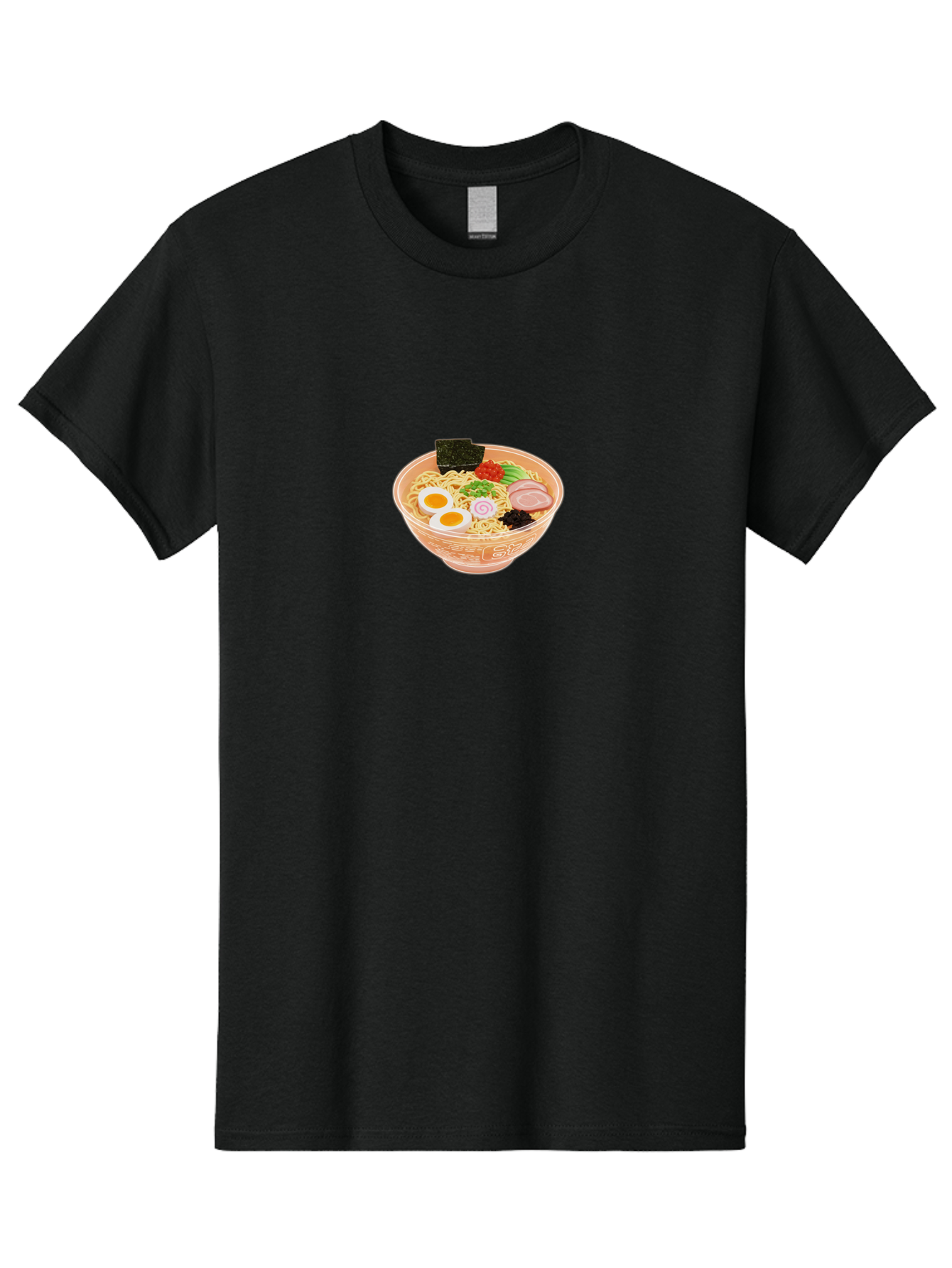 Ramen-2 Men'S Graphic Tee, 100% Cotton, Comfortable Casual Summer Wear, Machine Washable, Steaming Bowl Of Ramen, Noodles, Boiled Egg, Sliced Pork, Green Onions, Seaweed, Red Pepper, Savory Dish, Asian Cuisine, Comfort Food, Delicious Meal, Bab282 19