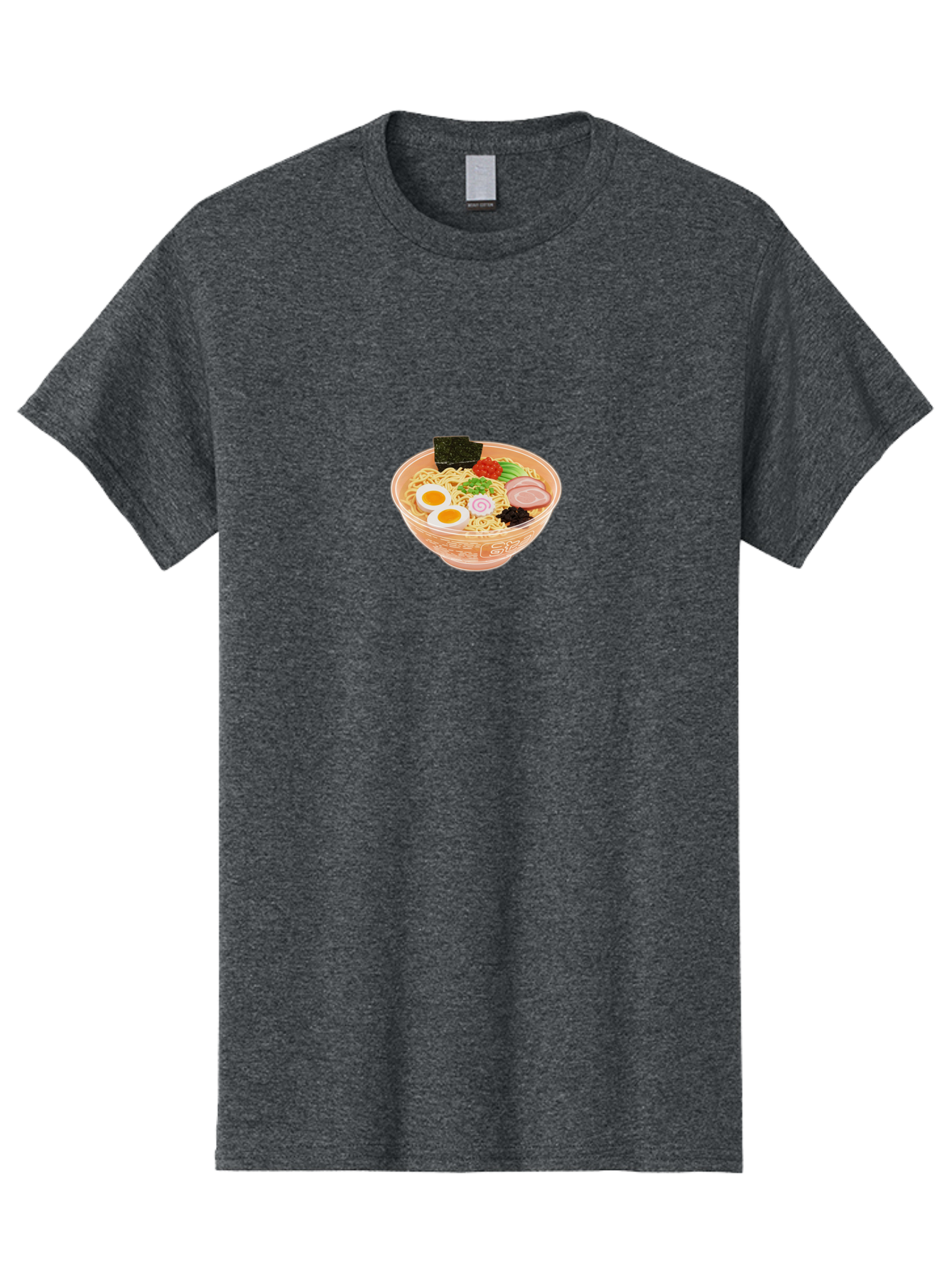 Ramen-2 Men'S Graphic Tee, 100% Cotton, Comfortable Casual Summer Wear, Machine Washable, Steaming Bowl Of Ramen, Noodles, Boiled Egg, Sliced Pork, Green Onions, Seaweed, Red Pepper, Savory Dish, Asian Cuisine, Comfort Food, Delicious Meal, Bab282 15