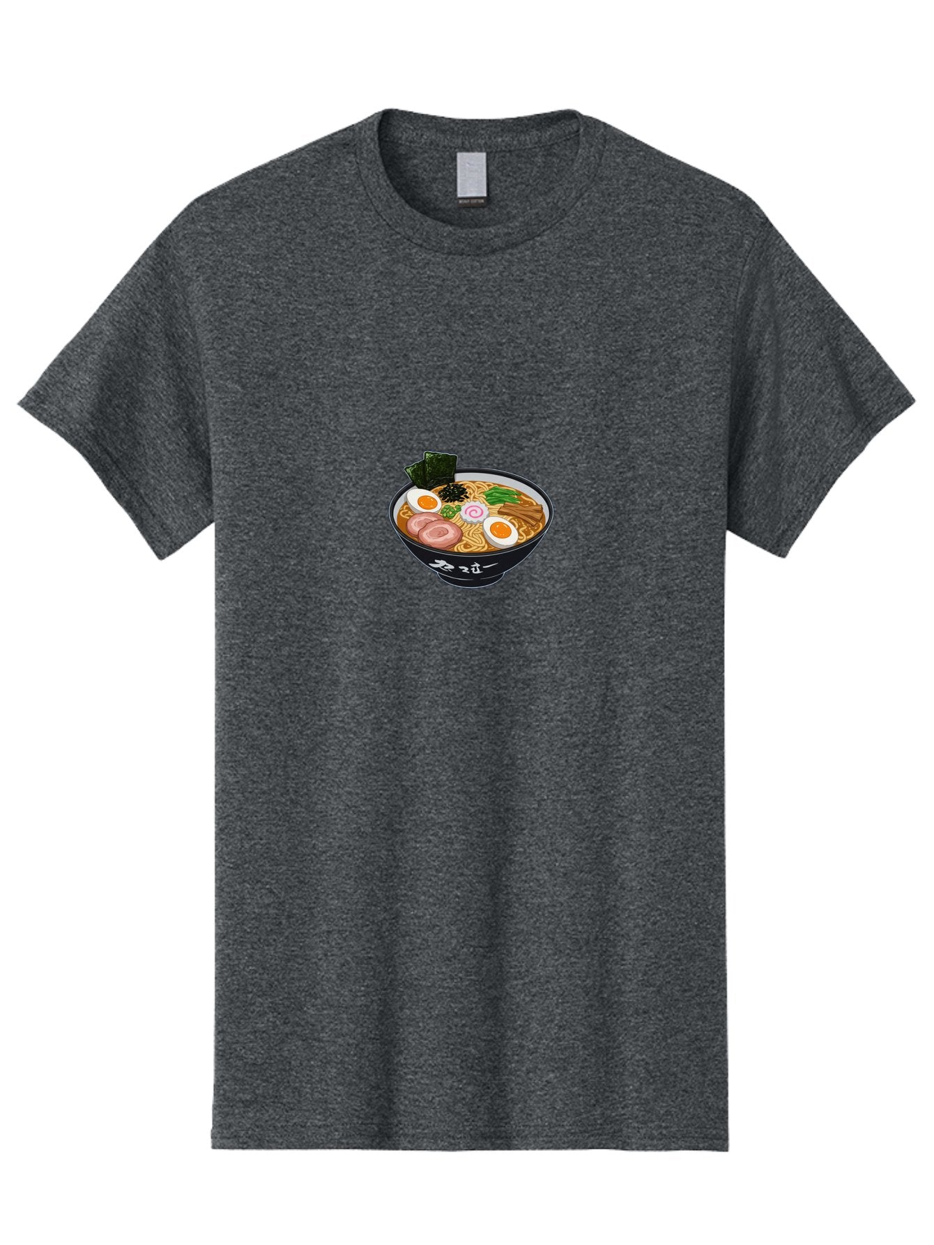 Ramen-3 Men'S Graphic Tee, 100% Cotton, Comfortable Casual Summer Wear, Machine Washable, Ramen Noodles, Japanese Cuisine, Hearty Bowl, Savory Broth, Boiled Egg, Sliced Pork, Green Onions, Seaweed, Asian Food, Comfort Food, Noodle Soup Bab283