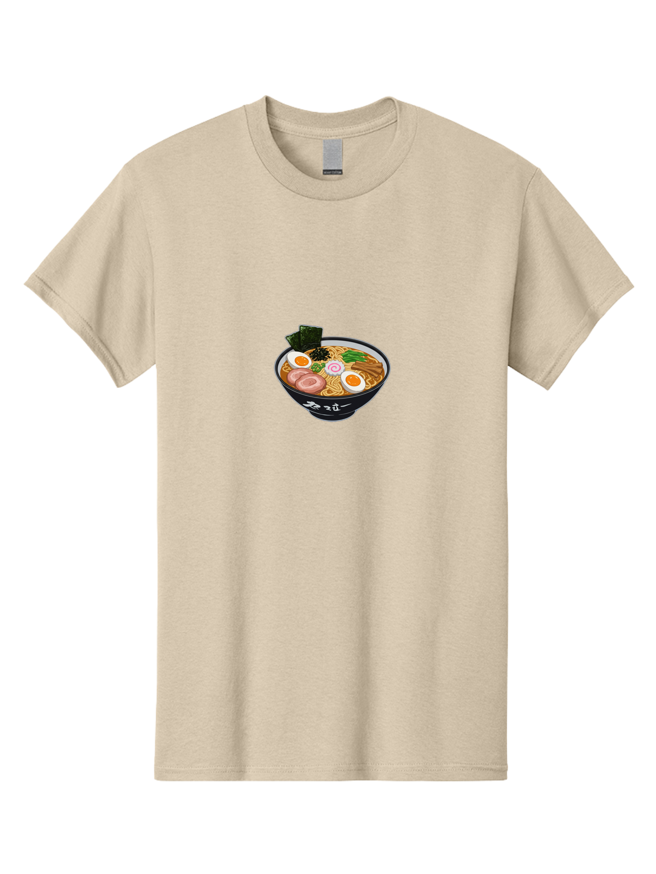 Ramen-3 Men'S Graphic Tee, 100% Cotton, Comfortable Casual Summer Wear, Machine Washable, Ramen Noodles, Japanese Cuisine, Hearty Bowl, Savory Broth, Boiled Egg, Sliced Pork, Green Onions, Seaweed, Asian Food, Comfort Food, Noodle Soup Bab283 15